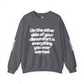 On The Other Side Unisex Heavy Blend™ Crewneck Sweatshirt SETEPENRA Sweatshirt.
