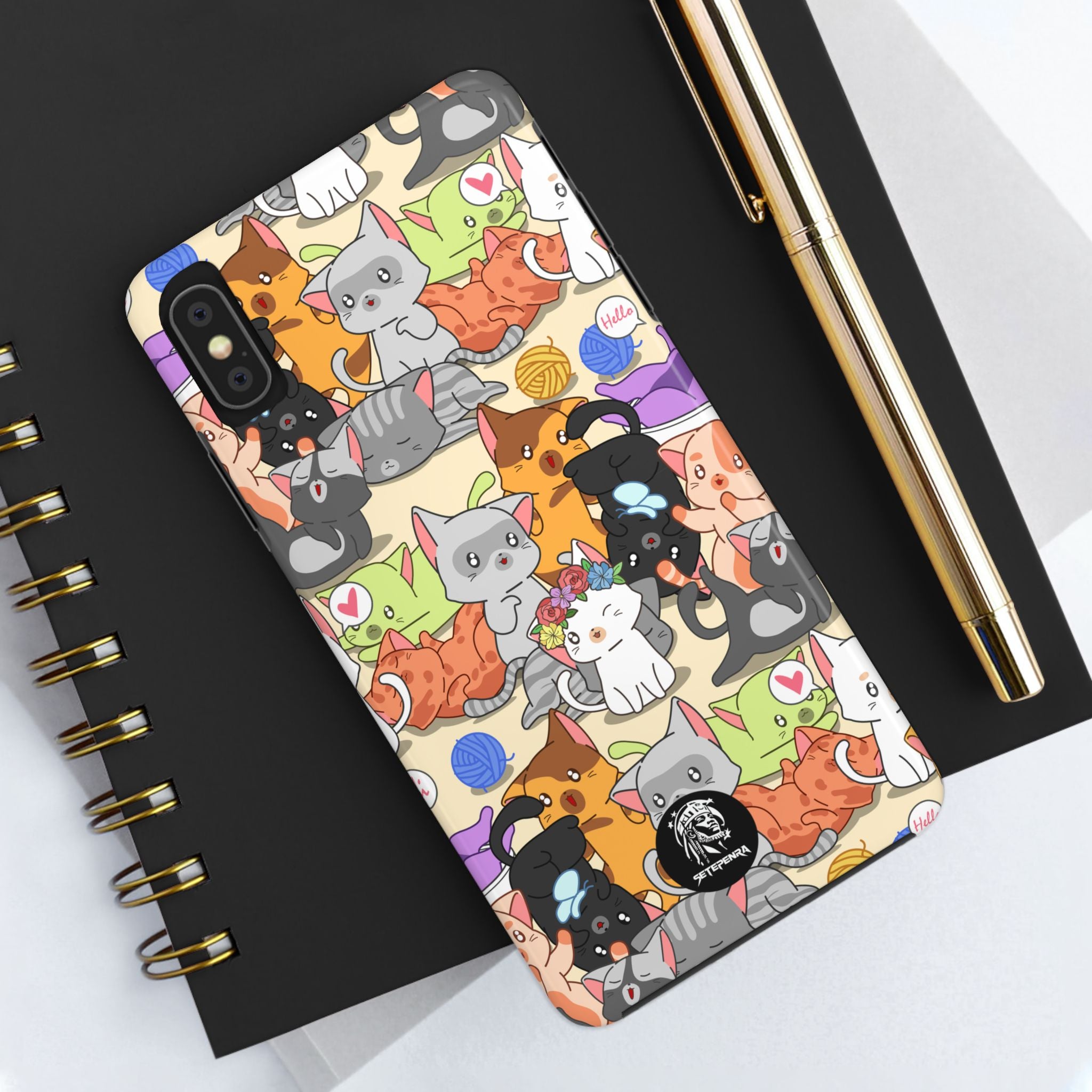 Cats A Lot Tough Phone Case (For iPhone, Galaxy & More)