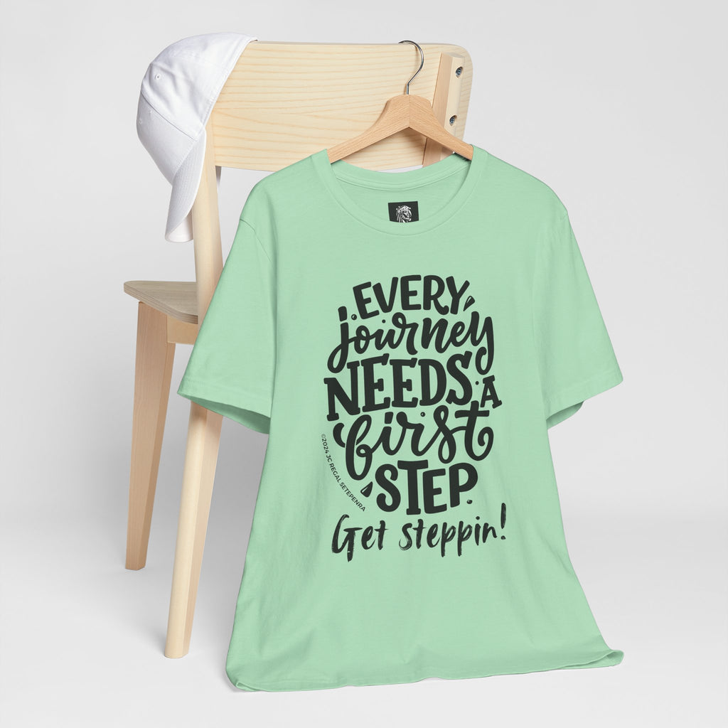 Get Steppin! Jersey Short Sleeve Tee