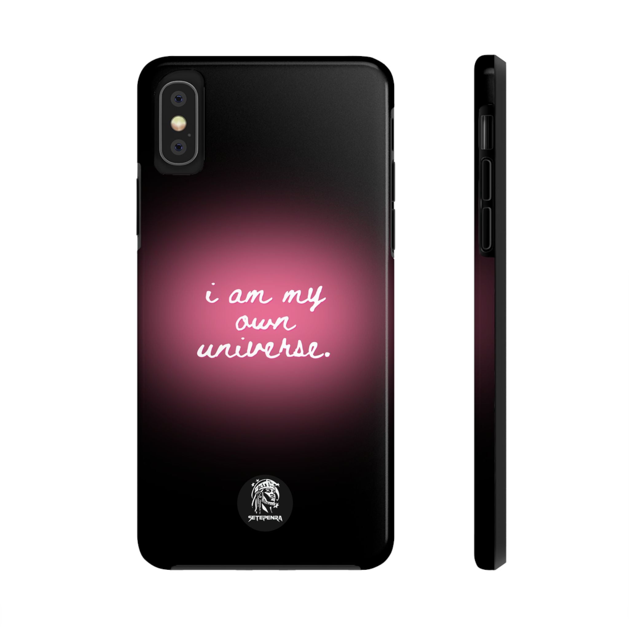 I Am My Own Universe Tough Phone Case (For iPhone, Galaxy & More) - Black SETEPENRA Phone Case.