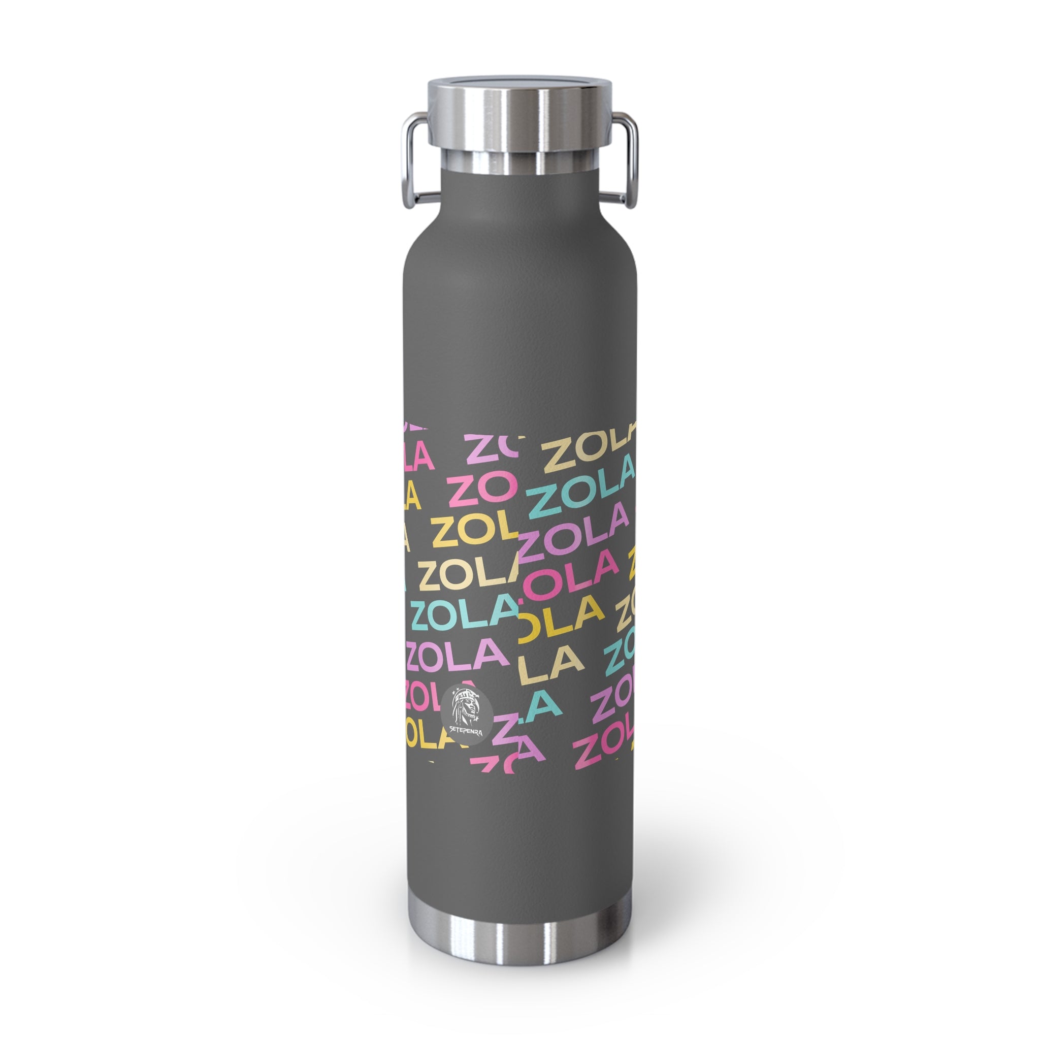Zola Copper Vacuum Insulated Bottle, 22oz