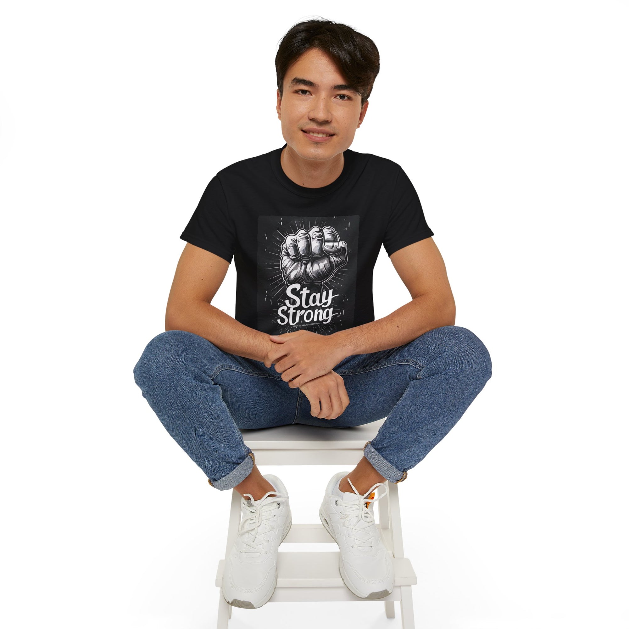 Stay Strong Unisex Ultra Cotton Tee SETEPENRA T-Shirt.