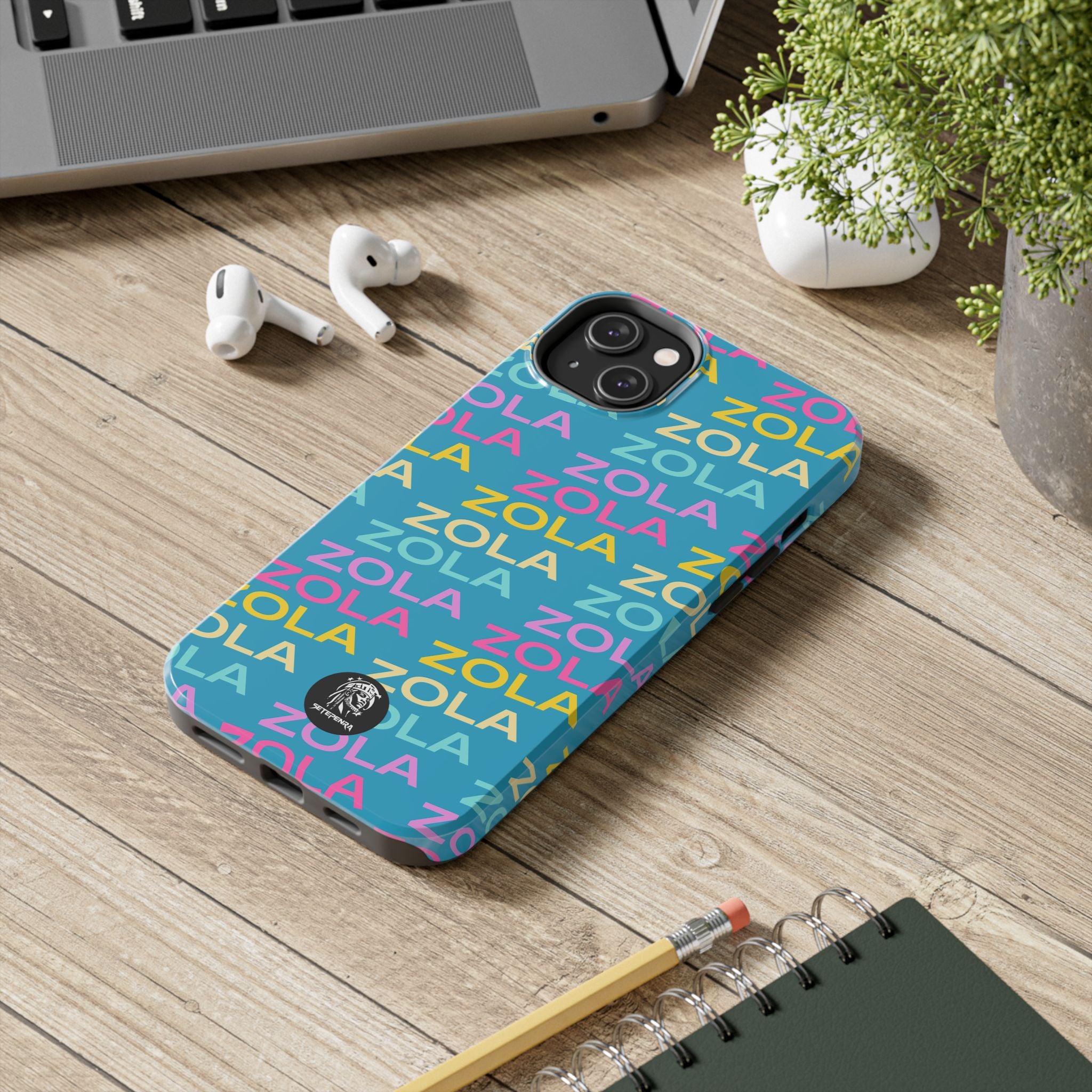 Zola Tough Phone Case (For iPhone, Galaxy & More) - Turquoise