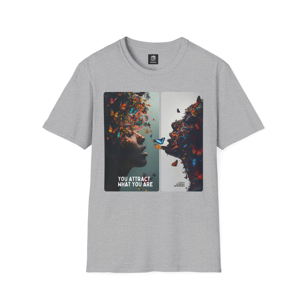 You Attract What You Are (2nd Edition) Unisex Softstyle T-Shirt SETEPENRA T-Shirt.