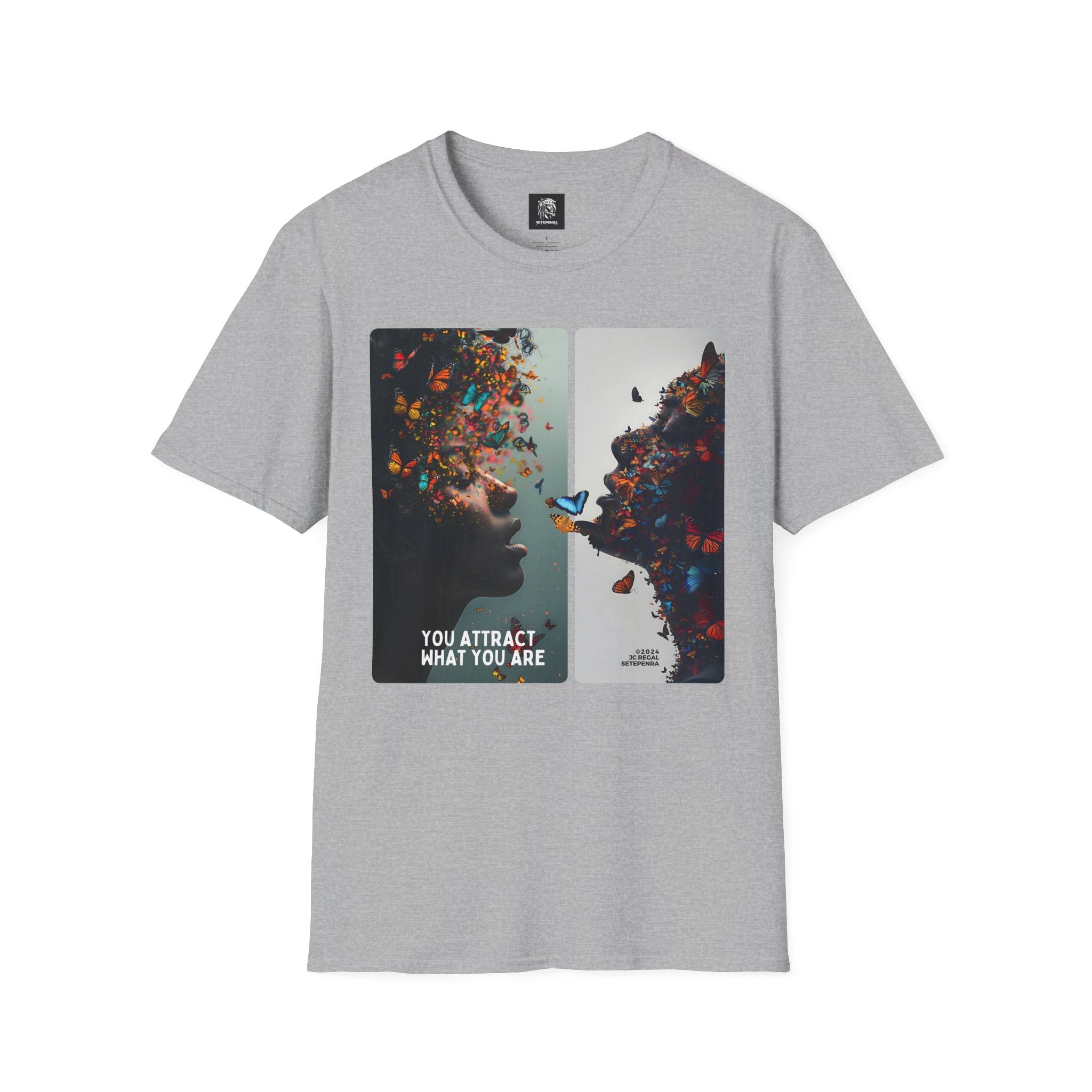 You Attract What You Are (2nd Edition) Unisex Softstyle T-Shirt SETEPENRA T-Shirt.