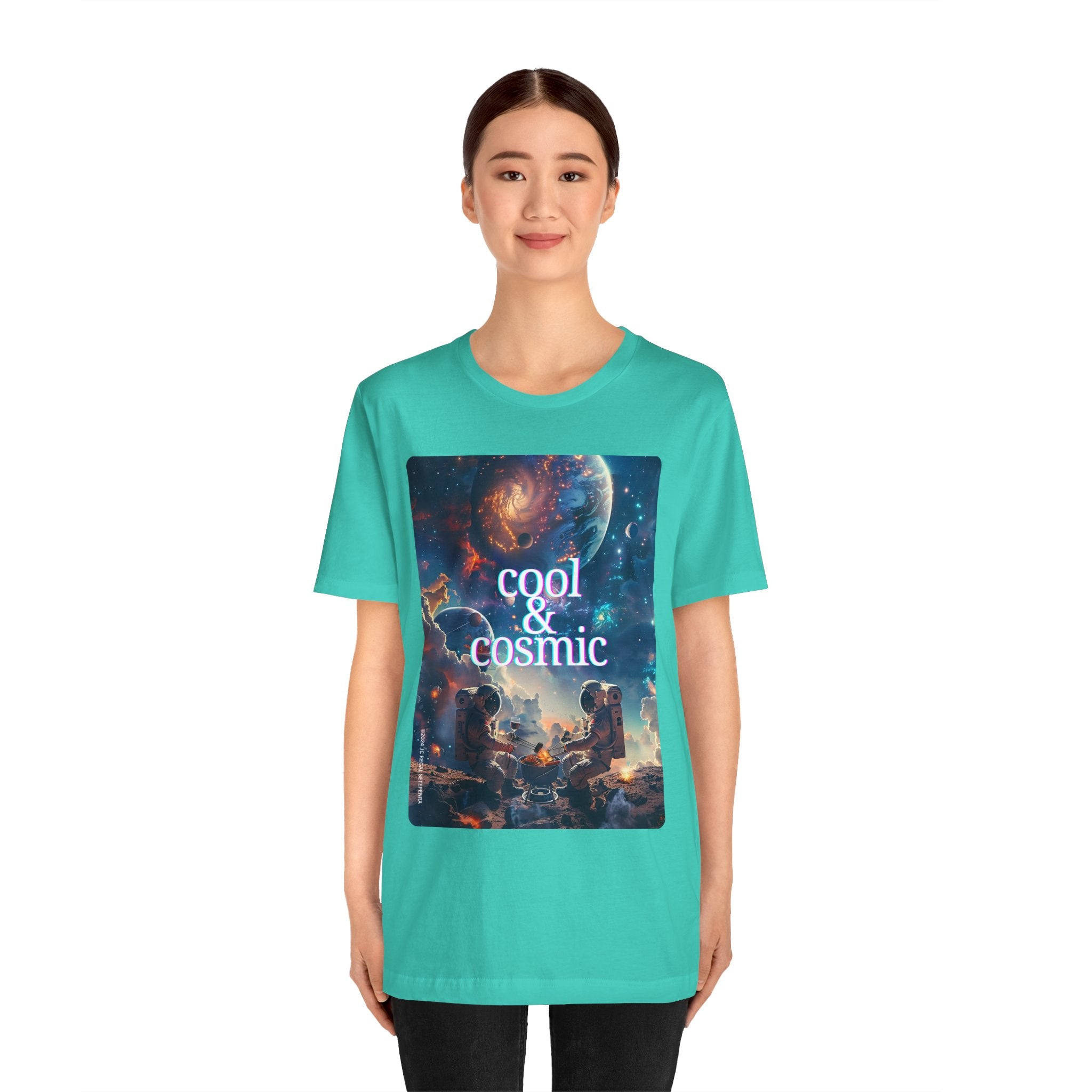 Cool & Cosmic Unisex Jersey Short Sleeve Tee