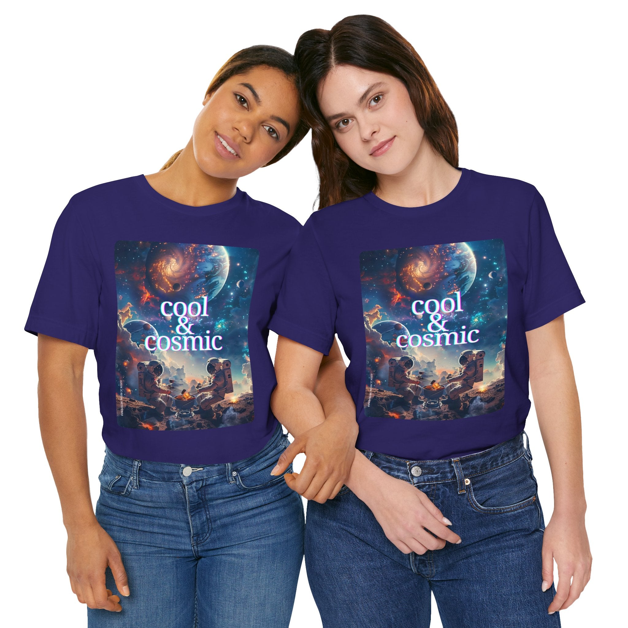 Cool & Cosmic Unisex Jersey Short Sleeve Tee