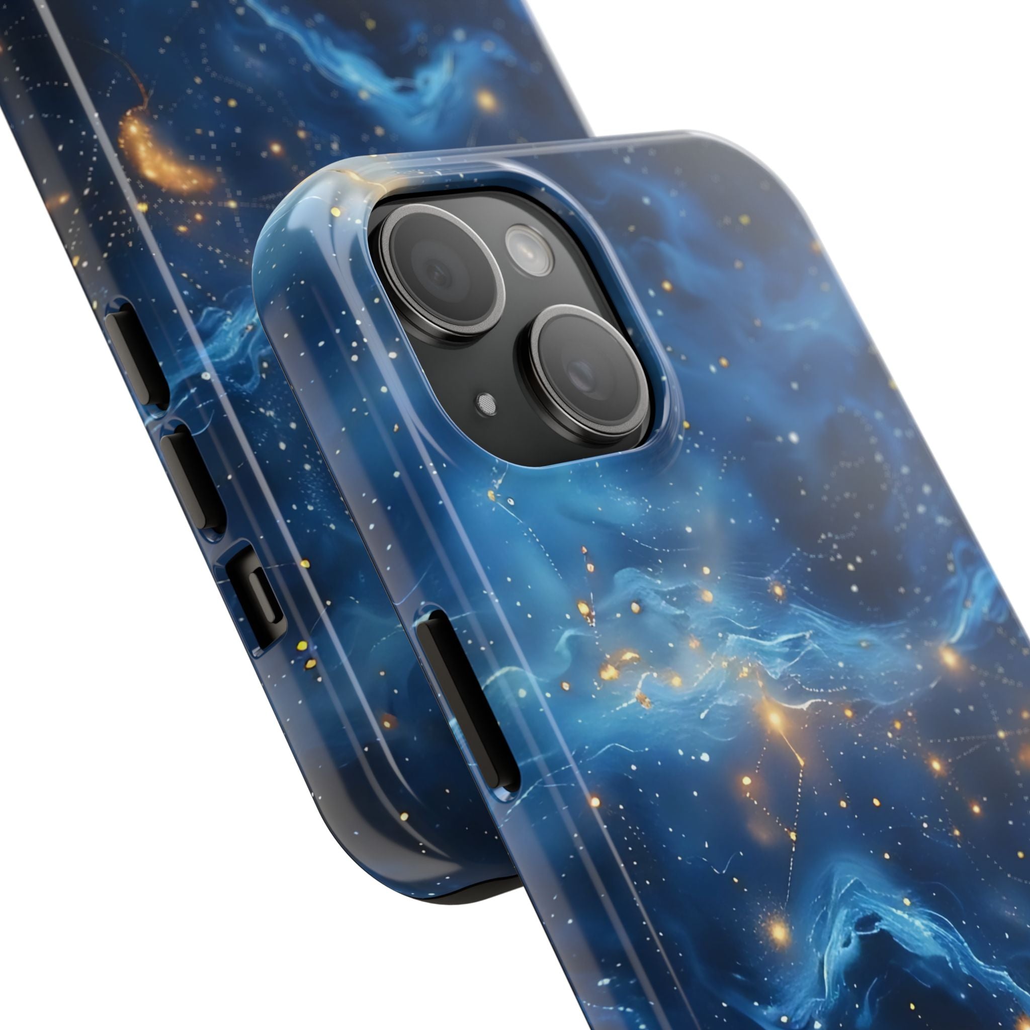 Blue Cosmos Tough Phone Case (For iPhone, Galaxy & More)