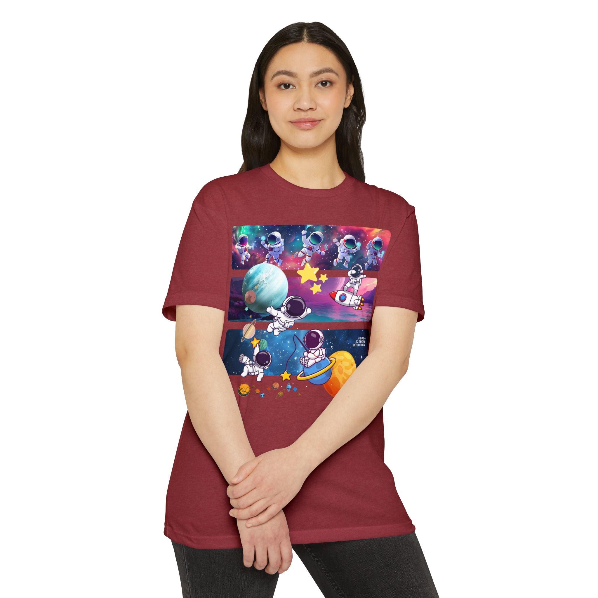 Astro Cosmo (V2.0) Unisex CVC Jersey T-Shirt