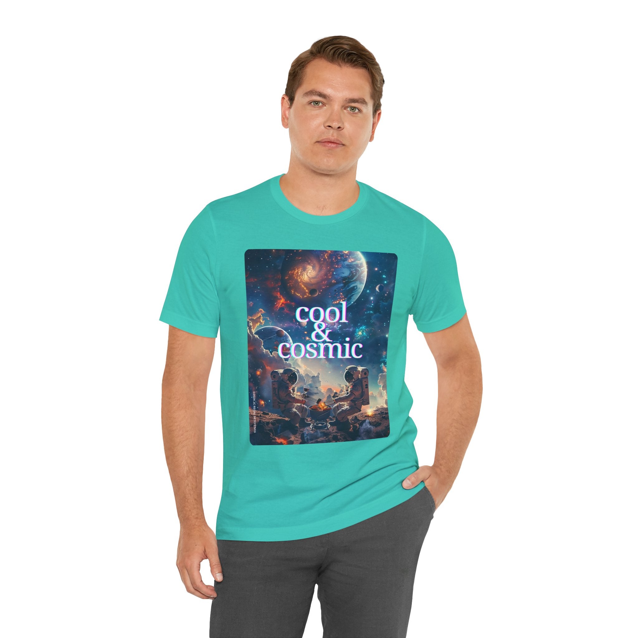 Cool & Cosmic Unisex Jersey Short Sleeve Tee