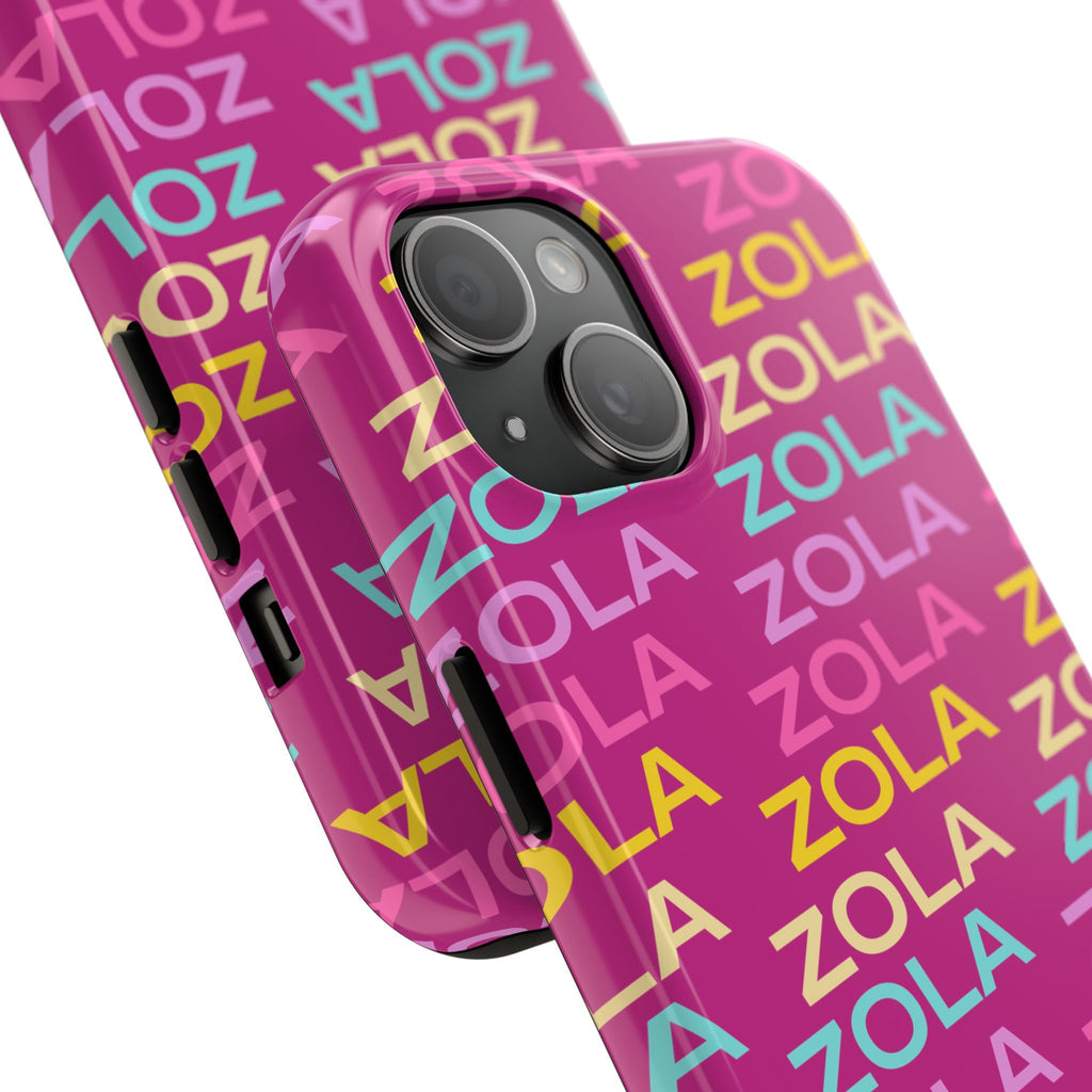 Zola Tough Phone Case (For iPhone, Galaxy & More) - Pink