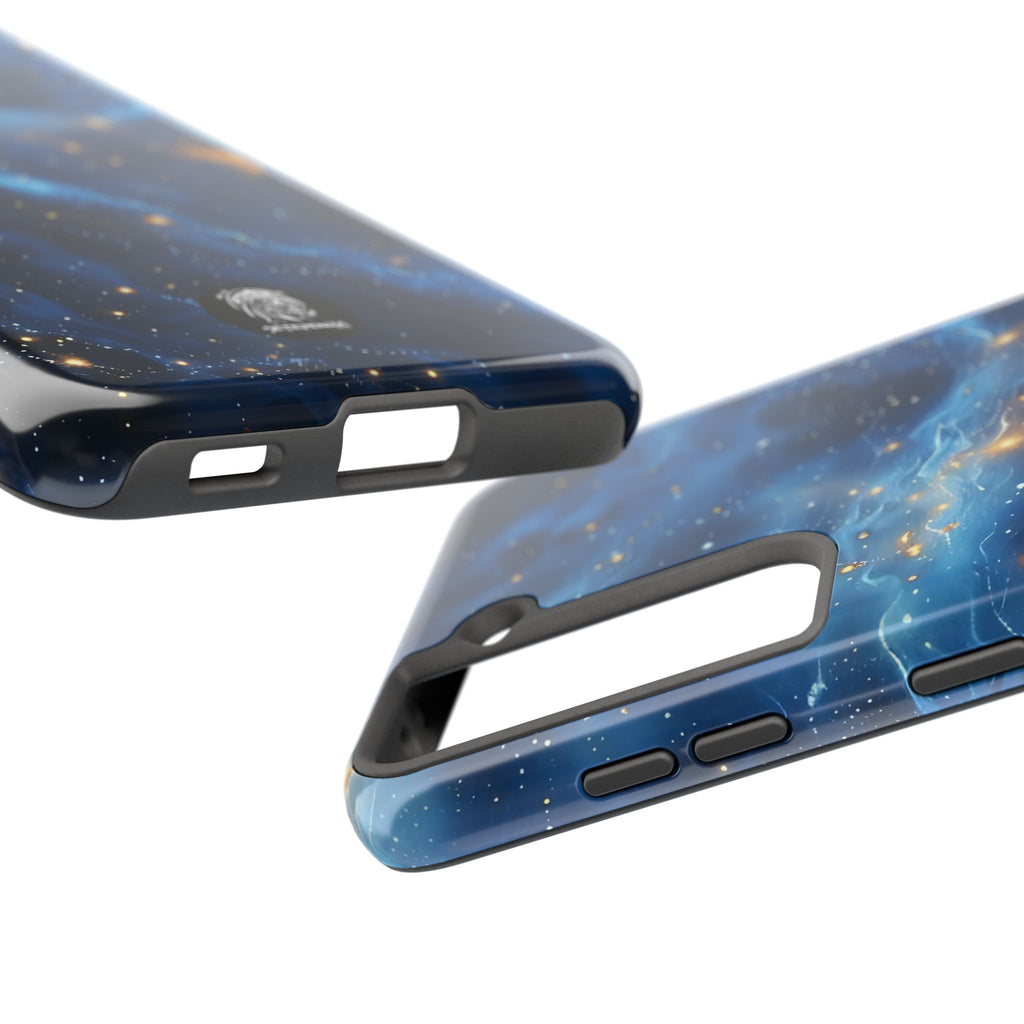 Blue Cosmos Tough Phone Case (For iPhone, Galaxy & More)