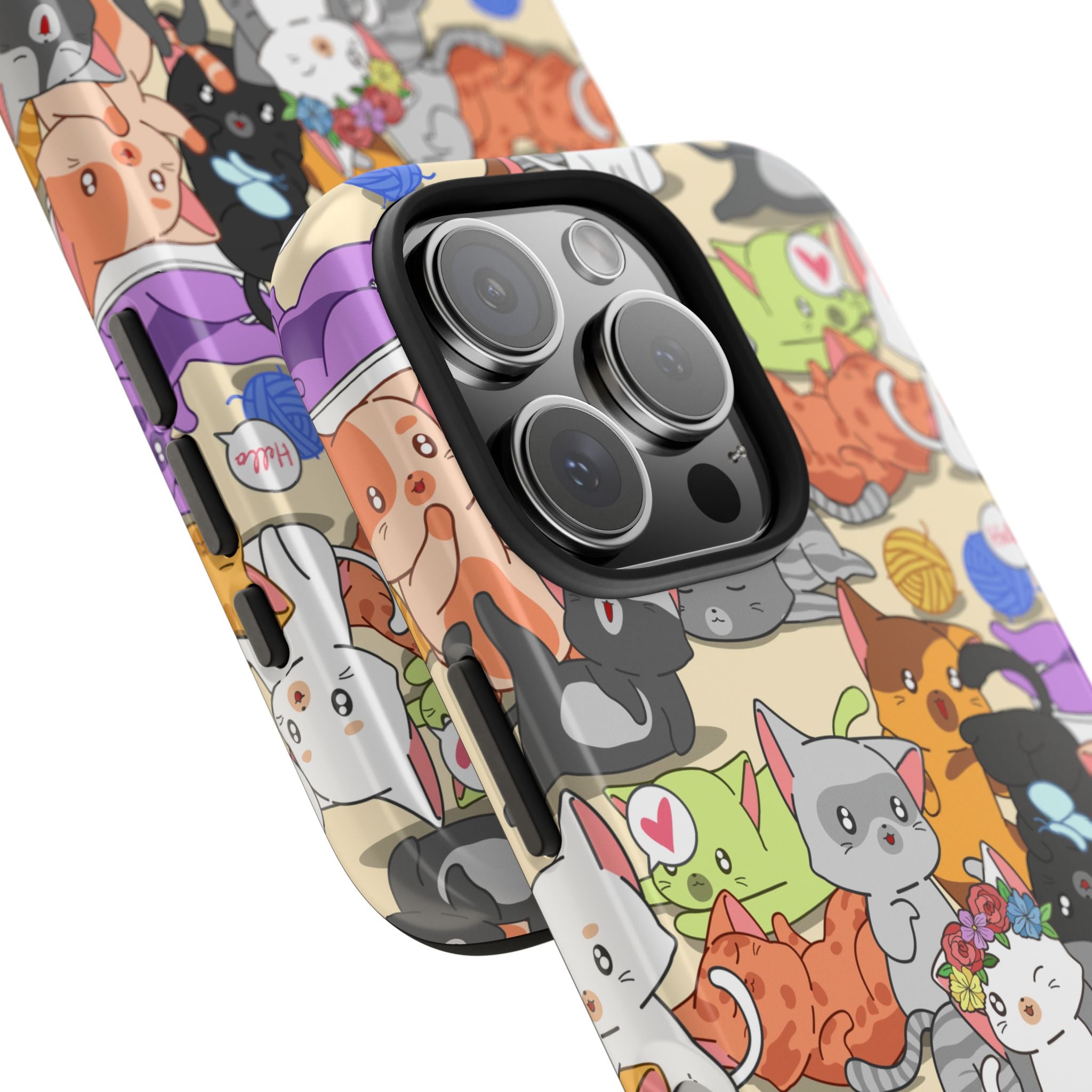 Cats A Lot Tough Phone Case (For iPhone, Galaxy & More)