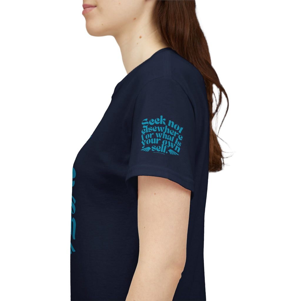Seek Not Elsewhere (Aqua Edition) Unisex Heavy Cotton Tee