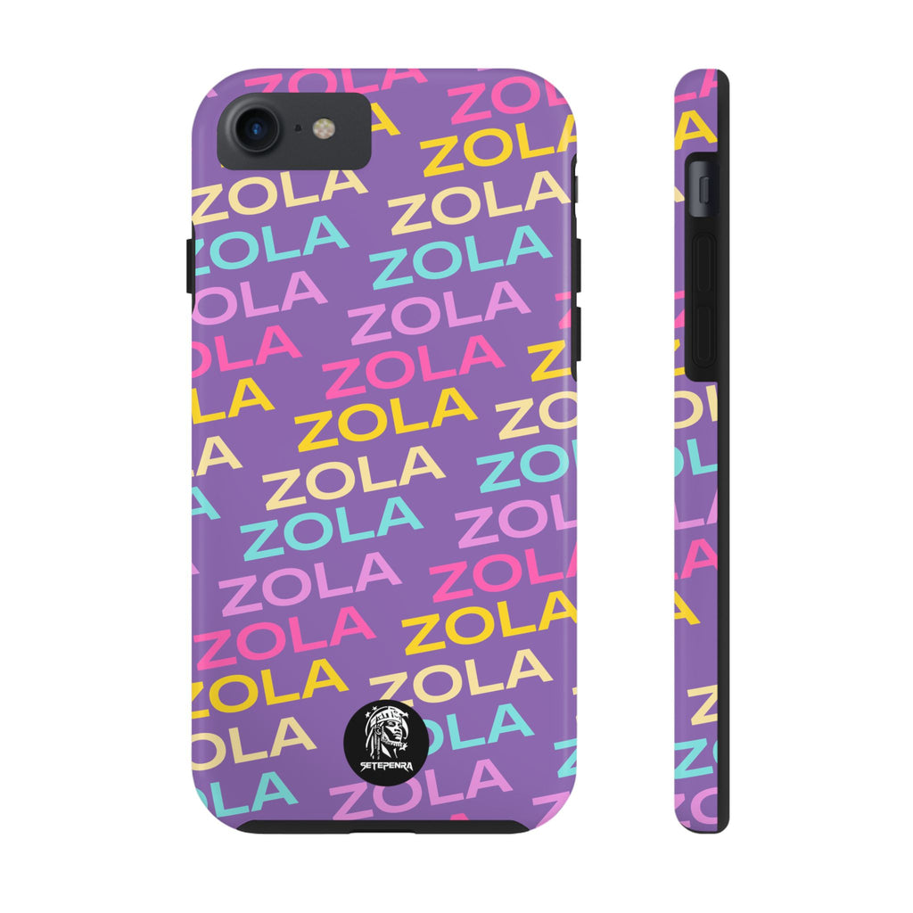 Zola Tough Phone Case (For iPhone, Galaxy & More) - Light Purple SETEPENRA Phone Case.