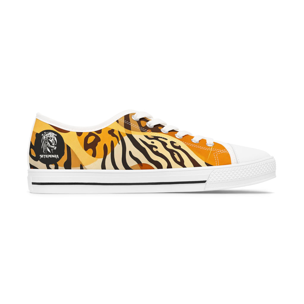 Afrikana Wildskin Women's Low Top Sneakers SETEPENRA Shoes.