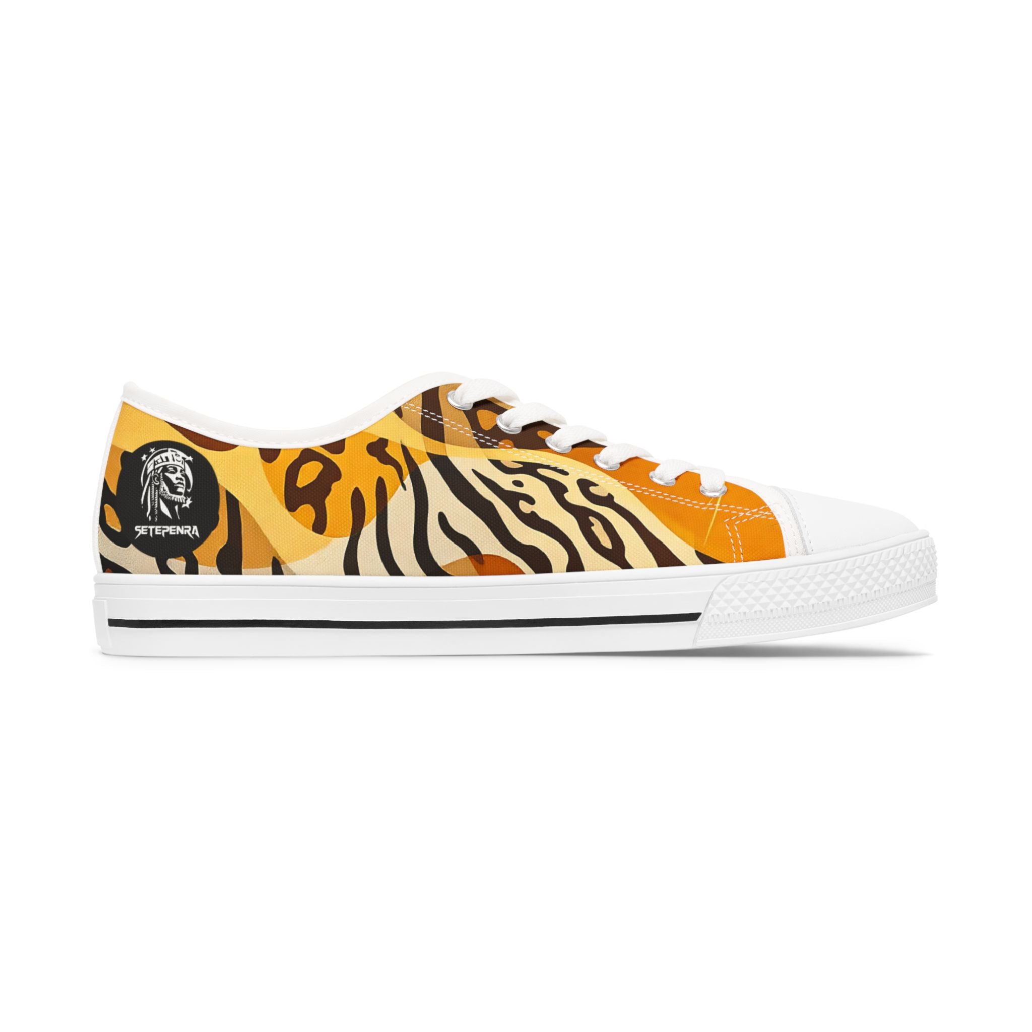 Afrikana Wildskin Women's Low Top Sneakers SETEPENRA Shoes.