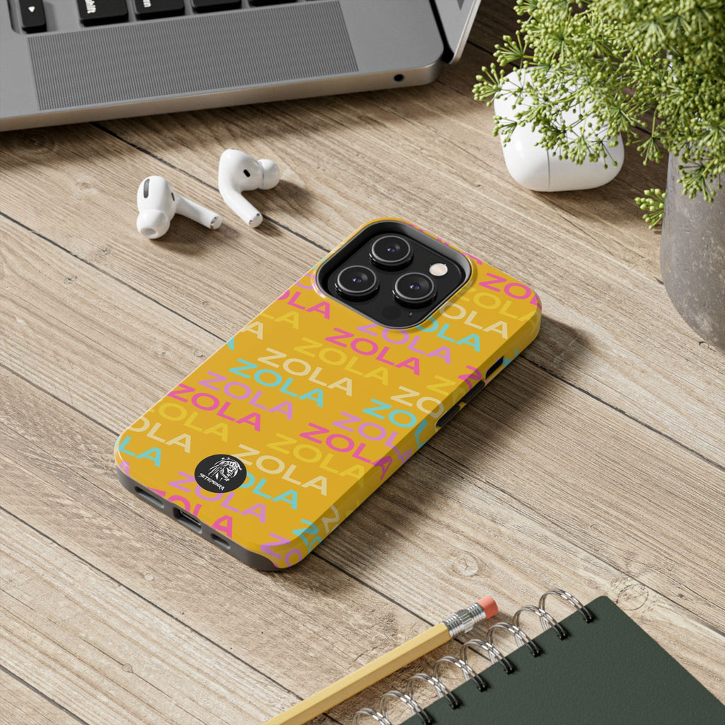 Zola Tough Phone Case (For iPhone, Galaxy & More) - Yellow