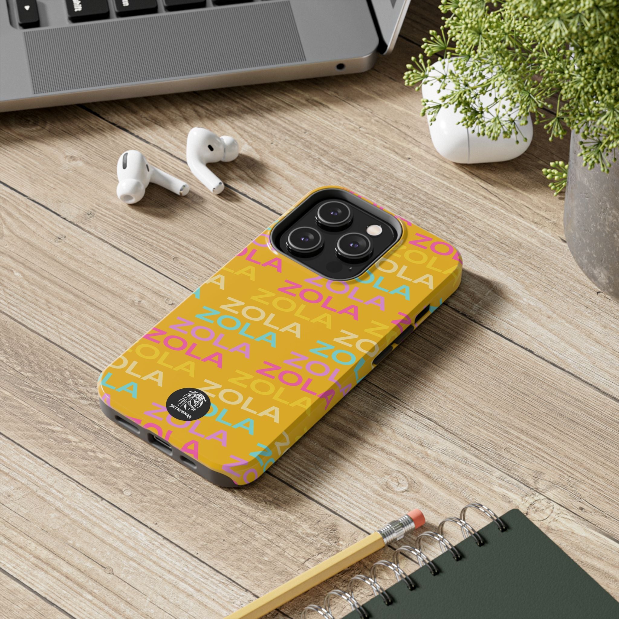 Zola Tough Phone Case (For iPhone, Galaxy & More) - Yellow
