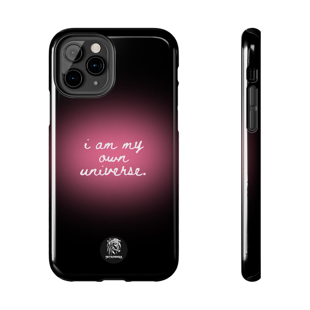 I Am My Own Universe Tough Phone Case (For iPhone, Galaxy & More) - Black SETEPENRA Phone Case.