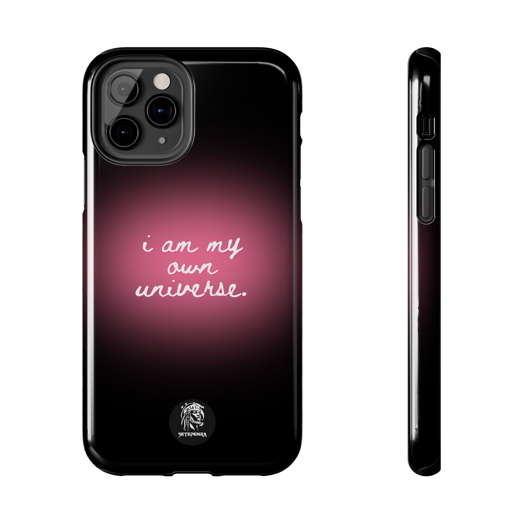 I Am My Own Universe Tough Phone Case (For iPhone, Galaxy & More) - Black SETEPENRA Phone Case.
