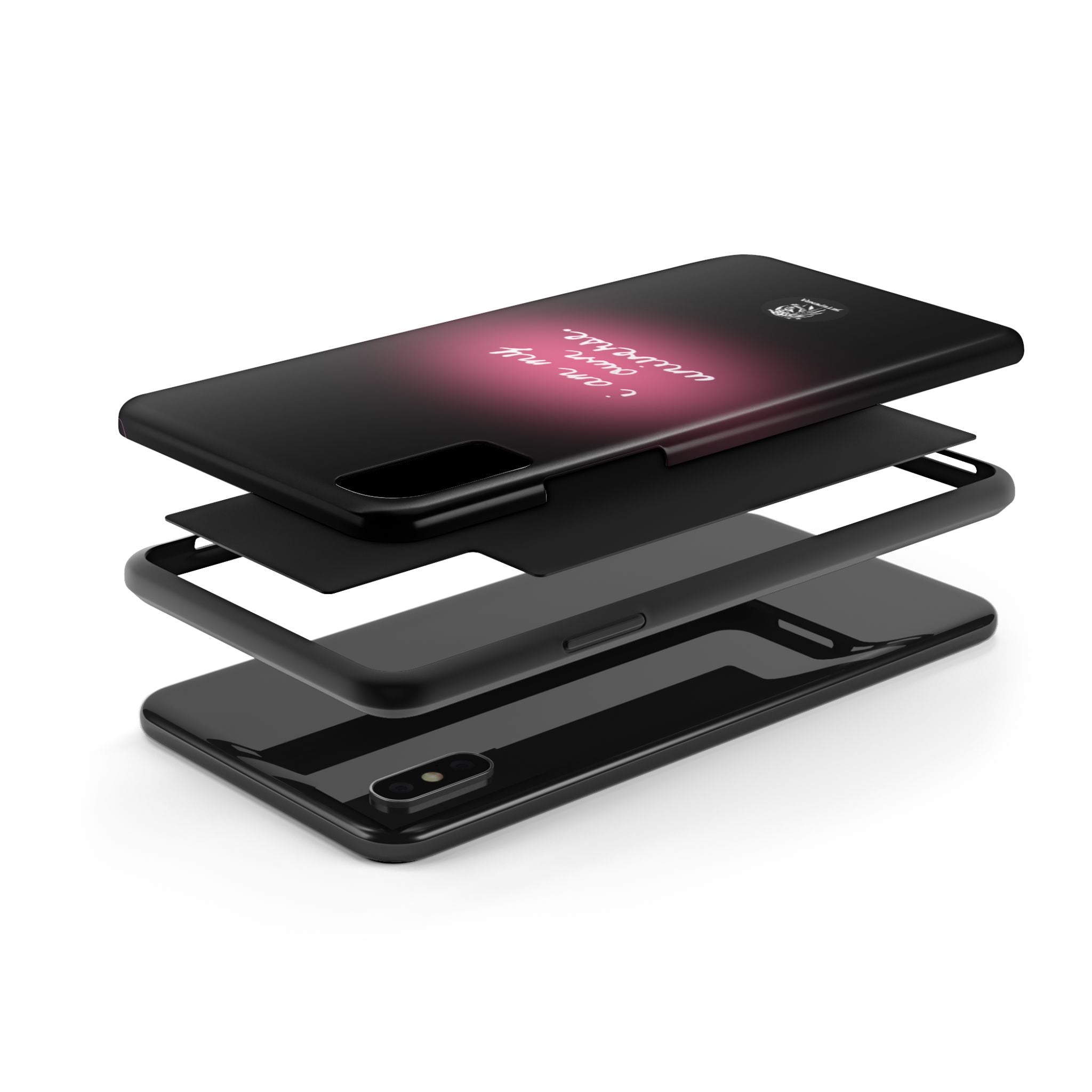 I Am My Own Universe Tough Phone Case (For iPhone, Galaxy & More) - Black
