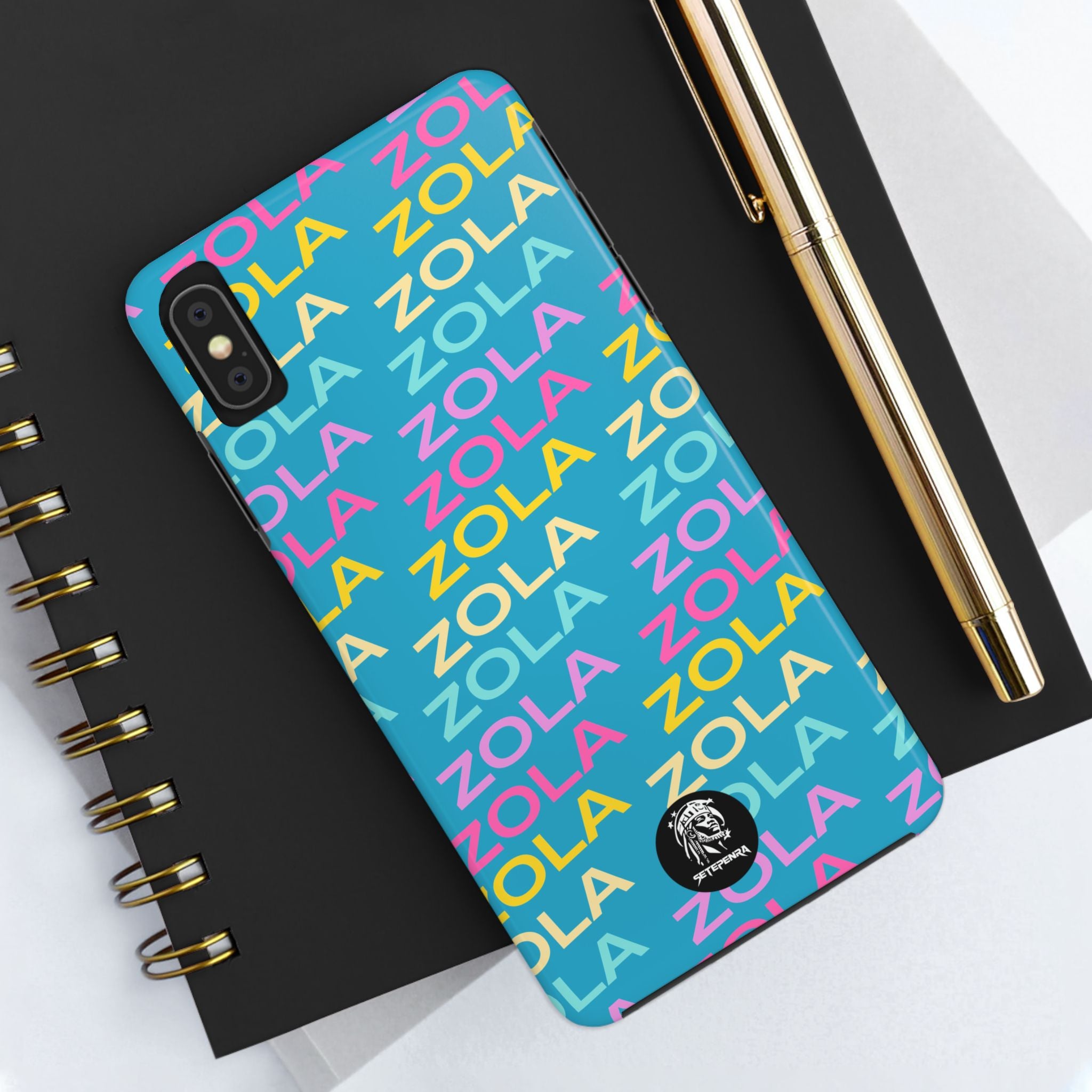 Zola Tough Phone Case (For iPhone, Galaxy & More) - Turquoise