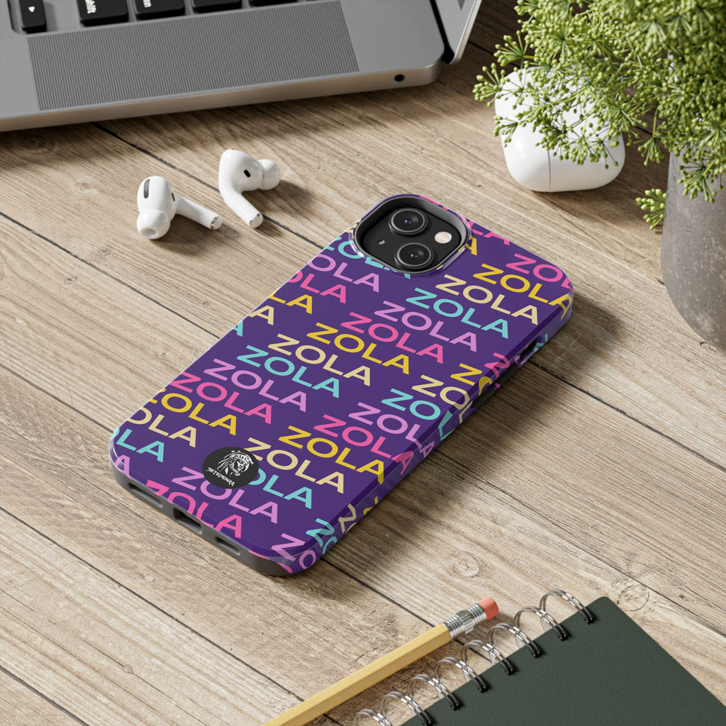Zola Tough Phone Case (For iPhone, Galaxy & More) - Purple