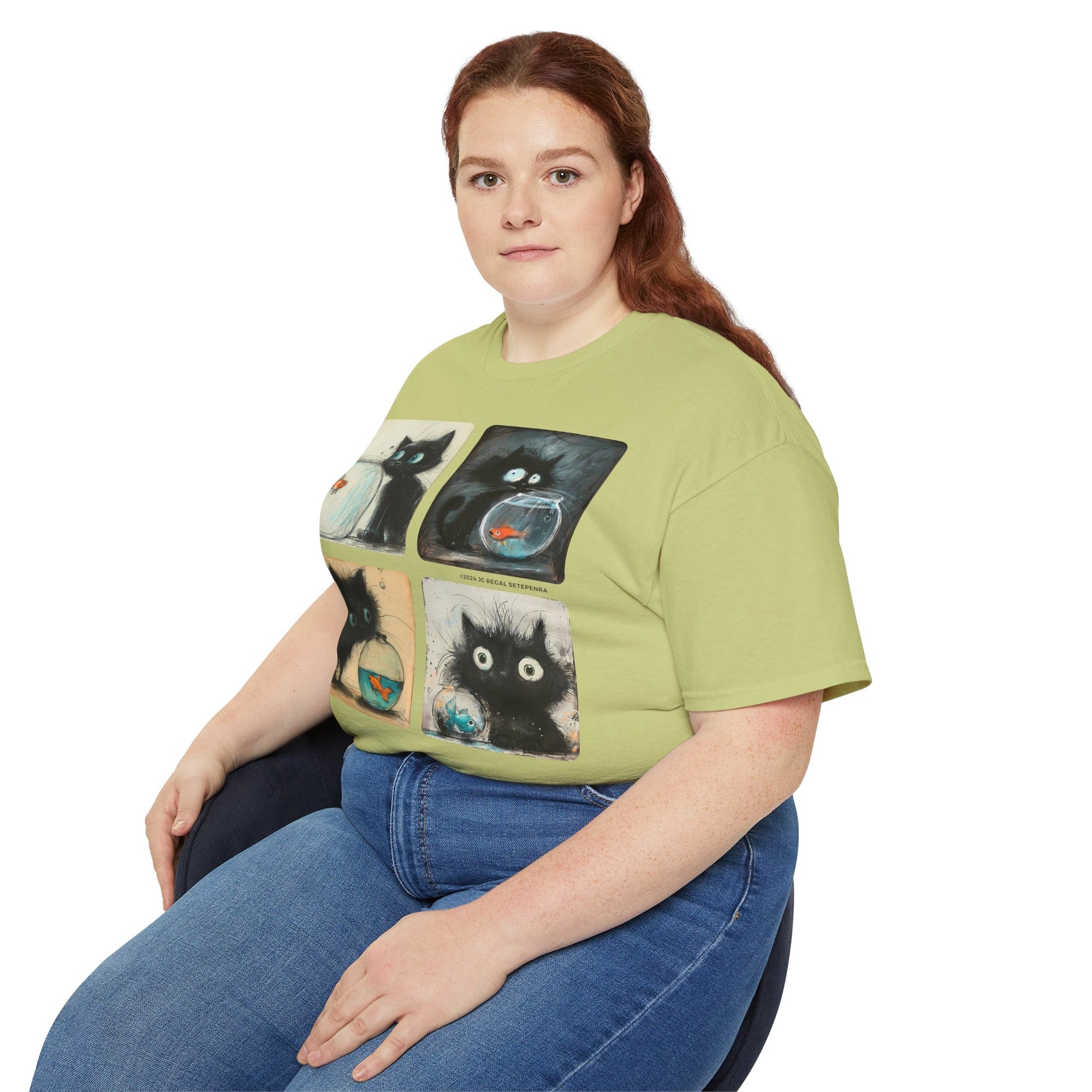 Fishy Kitty Unisex Ultra Cotton Tee