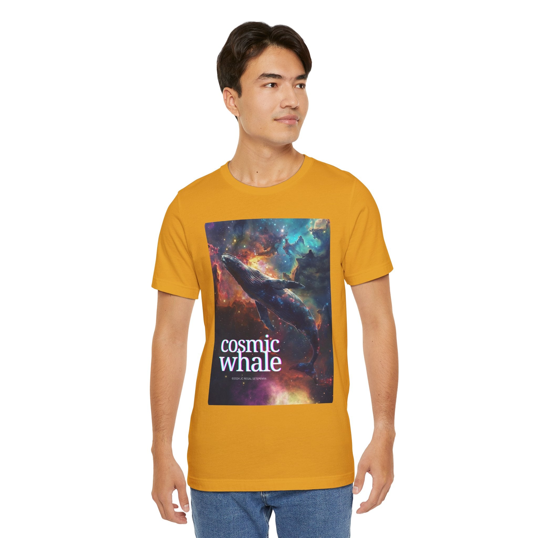 Cosmic Whale Unisex Jersey Short Sleeve Tee