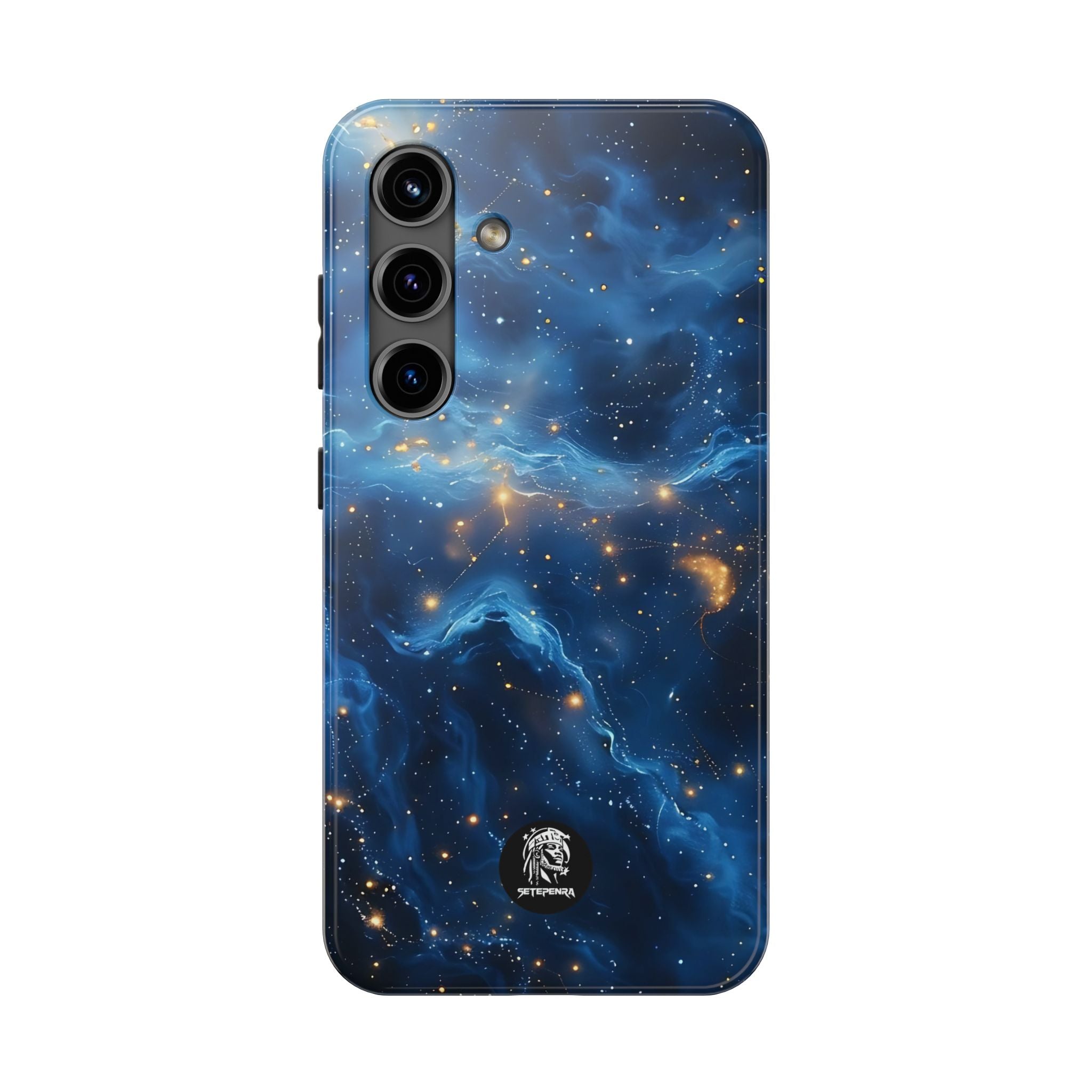 Blue Cosmos Tough Phone Case (For iPhone, Galaxy & More) SETEPENRA Phone Case.
