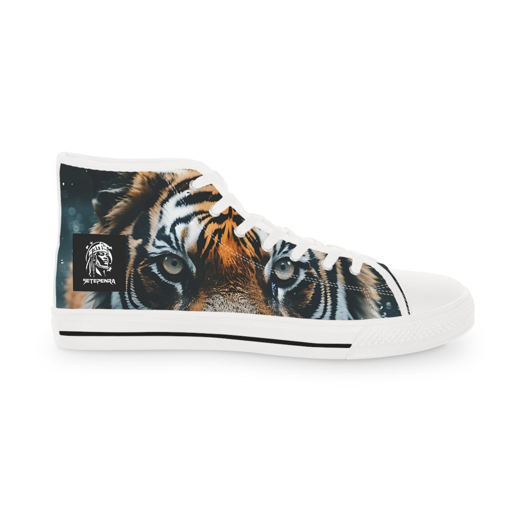 Primal Power Men's High Top Sneakers - Tiger SETEPENRA Shoes.