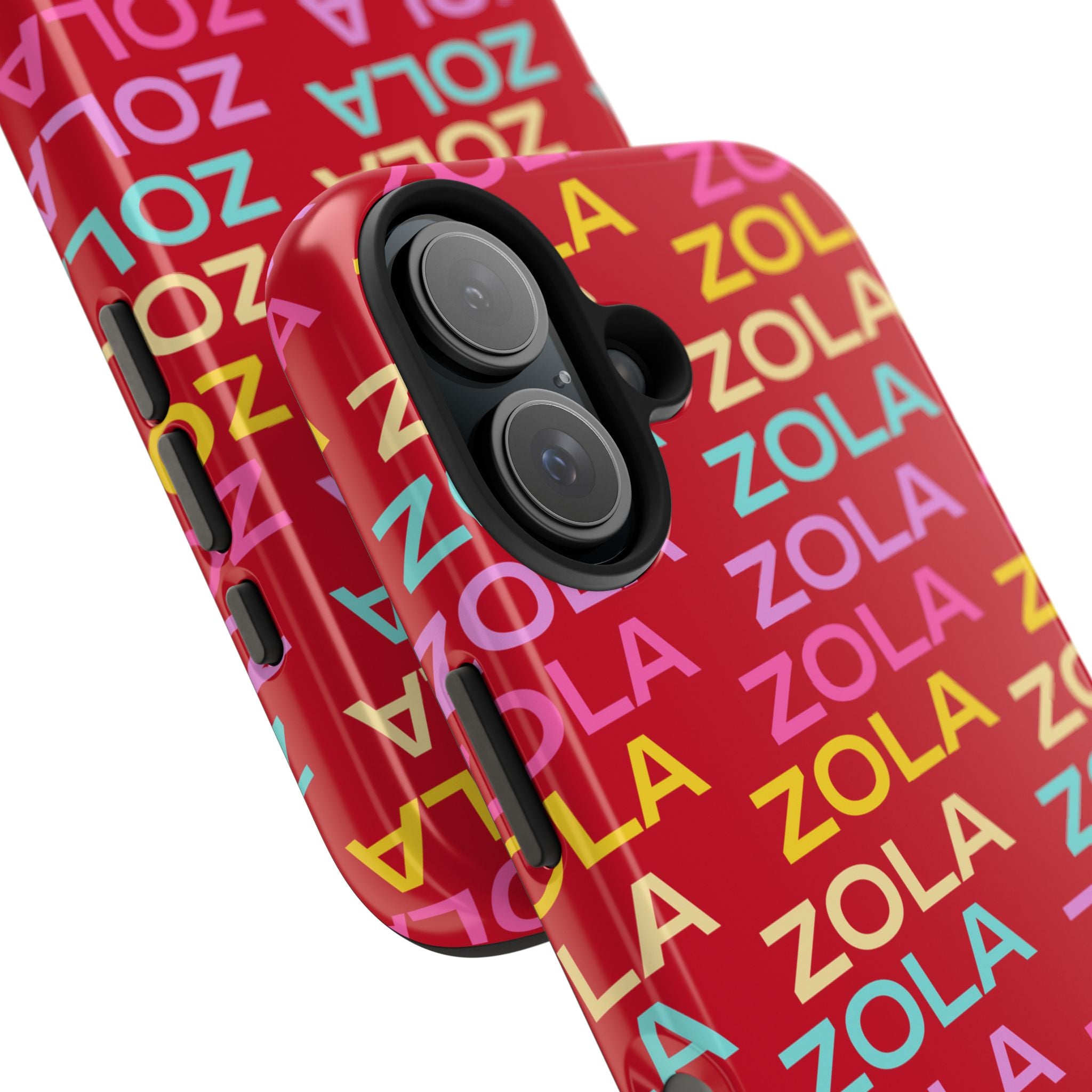 Zola Tough Phone Case (For iPhone, Galaxy & More) - Dark Red