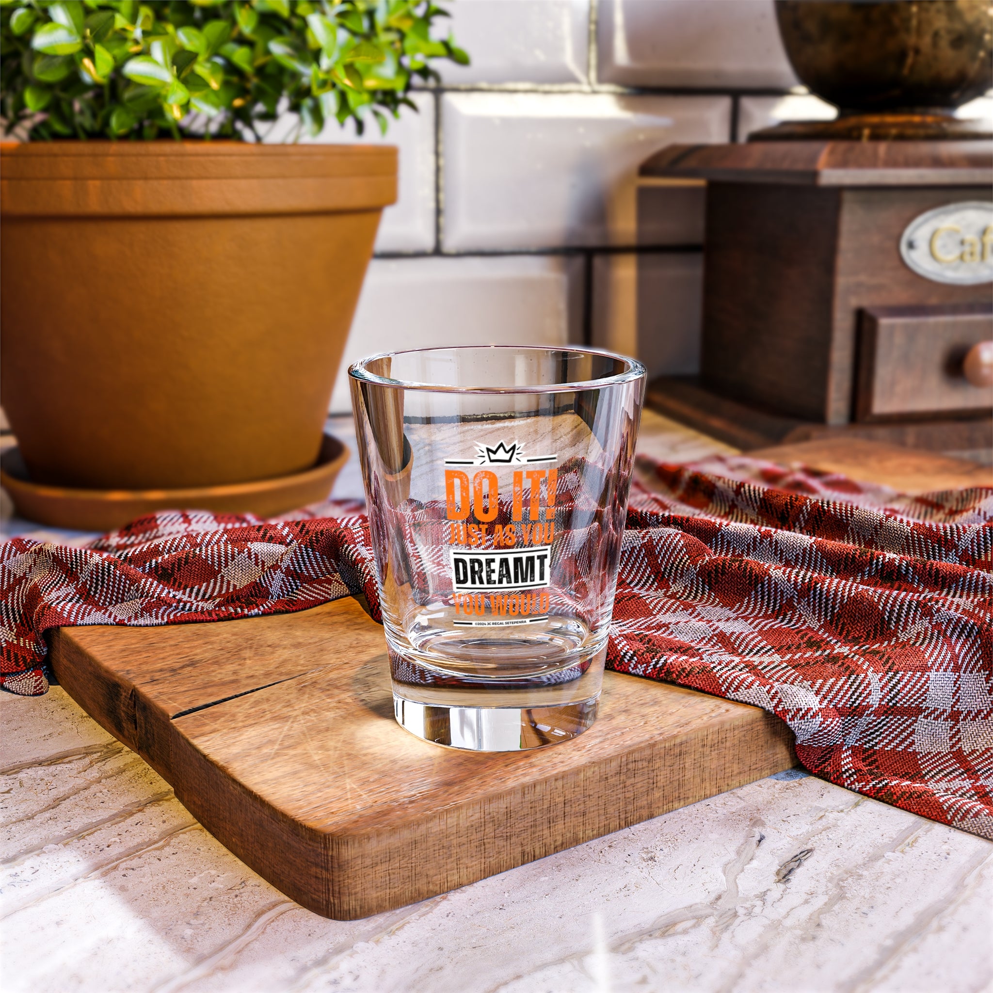 Do It! Just As You Dreamt You Would (2nd Edition) Shot Glass, 1.5oz SETEPENRA Mug.