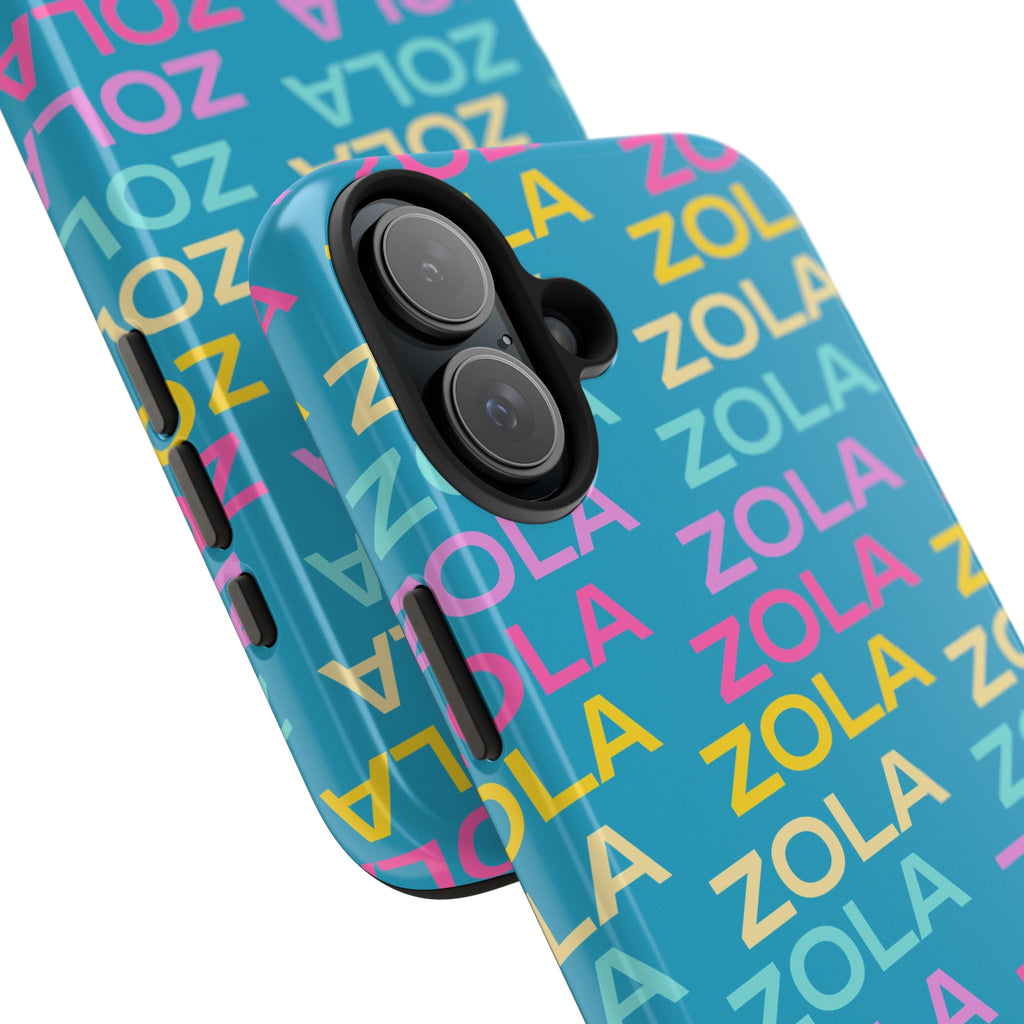 Zola Tough Phone Case (For iPhone, Galaxy & More) - Turquoise