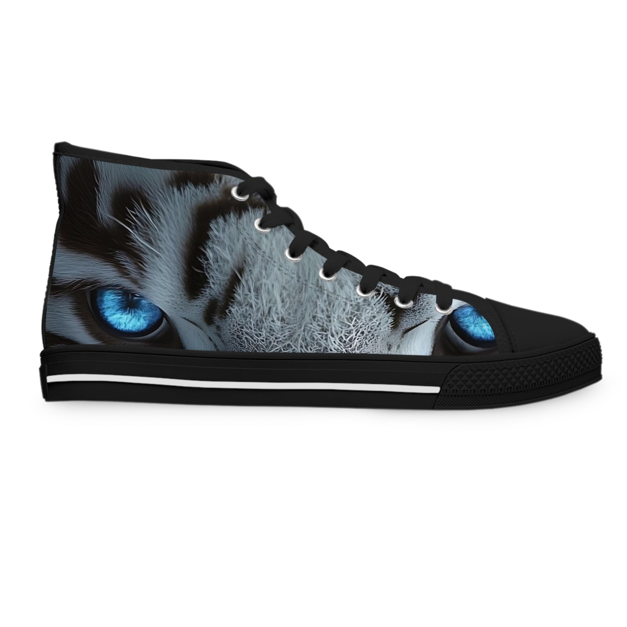 Primal Power Women's High Top Sneakers - White Tiger (2nd Edition) SETEPENRA Shoes.