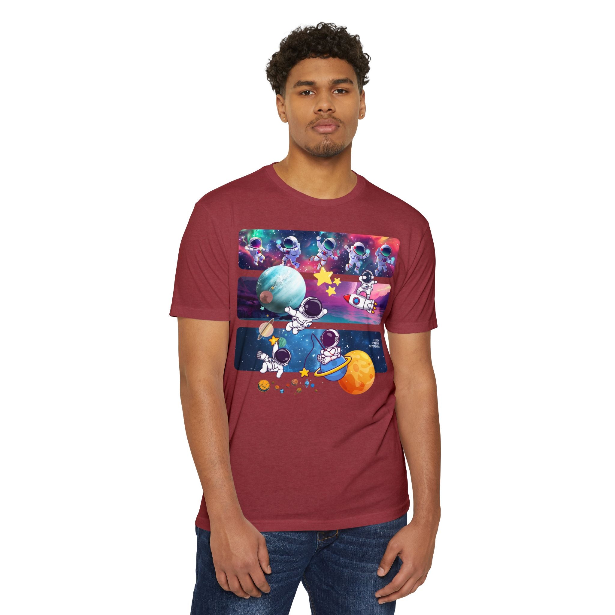 Astro Cosmo (V2.0) Unisex CVC Jersey T-Shirt
