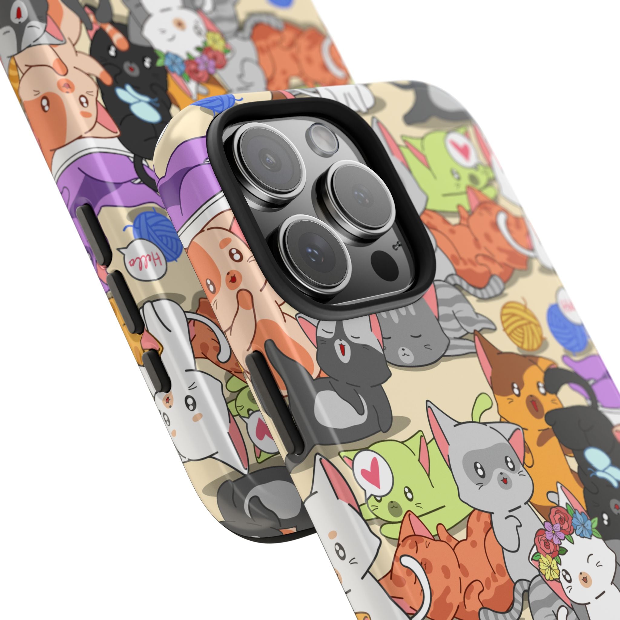 Cats A Lot Tough Phone Case (For iPhone, Galaxy & More)