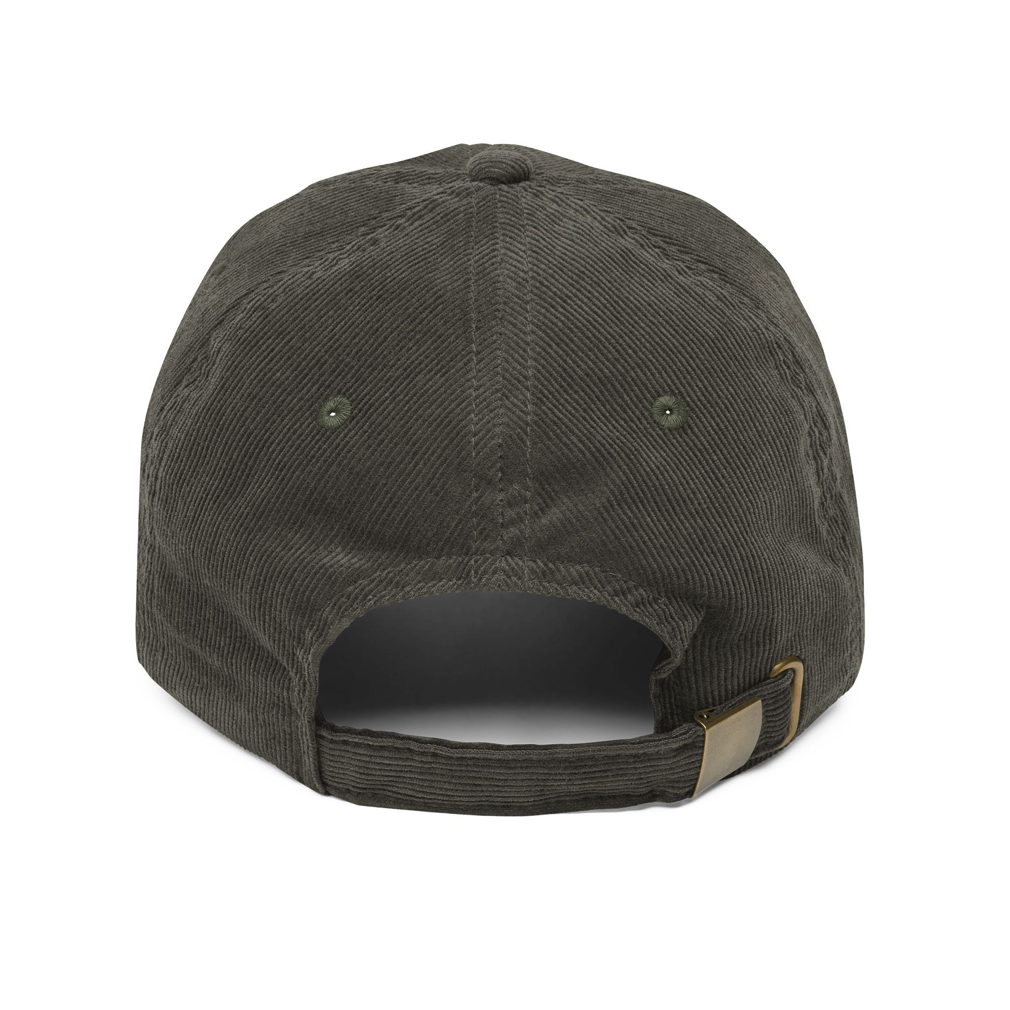 SETEPENRA Vintage Embroidered Corduroy Cap