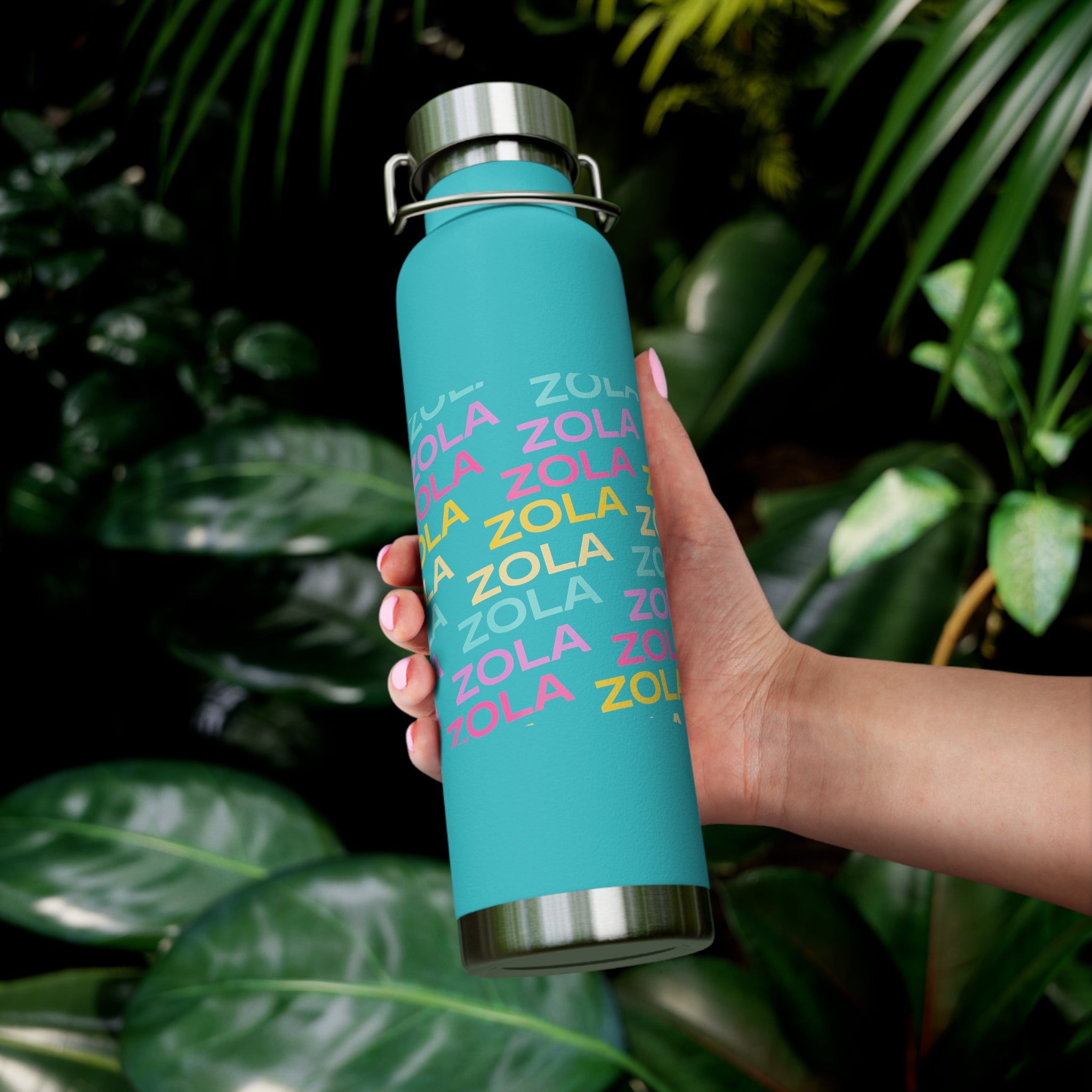 Zola Copper Vacuum Insulated Bottle, 22oz SETEPENRA Mug.
