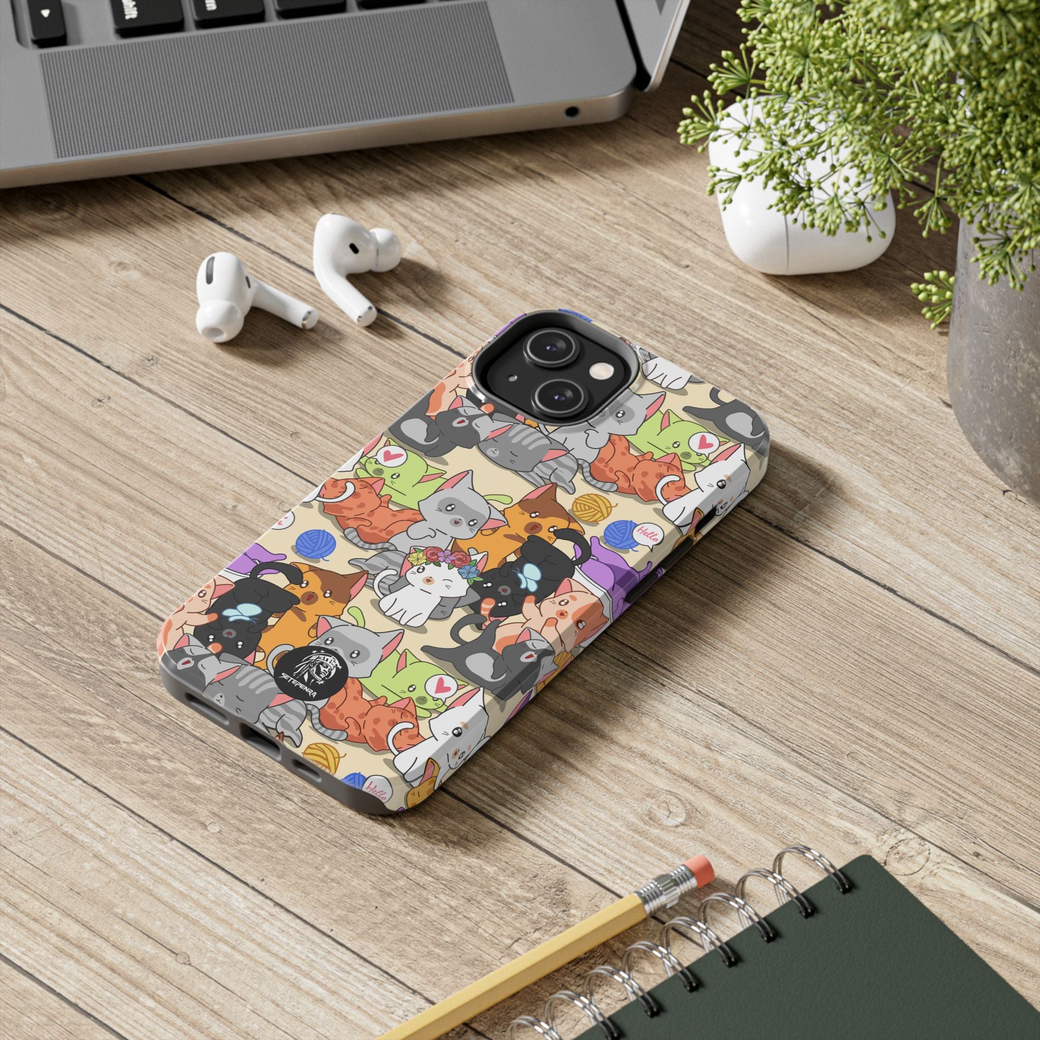 Cats A Lot Tough Phone Case (For iPhone, Galaxy & More)