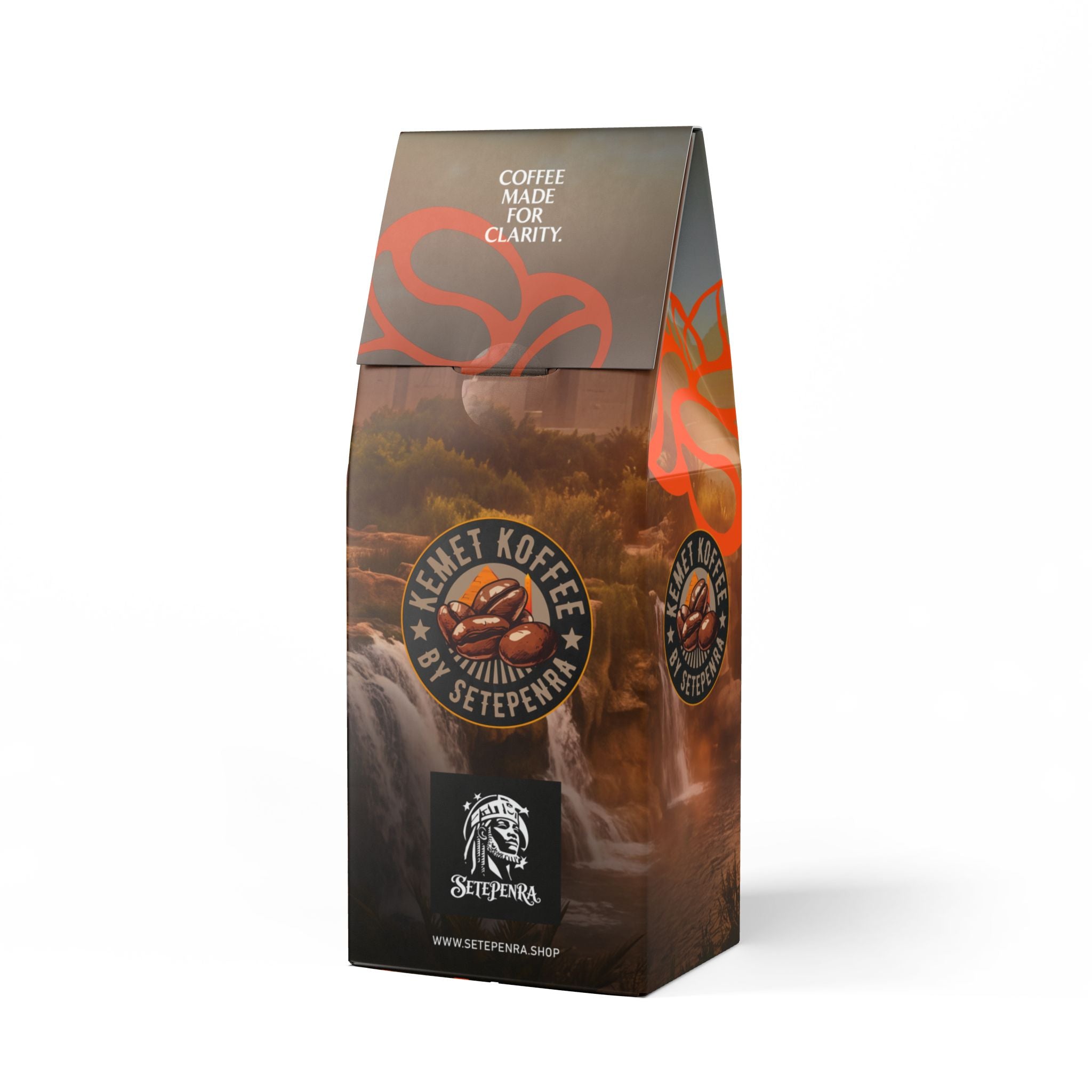 Kemet Koffee By Setepenra Ptah Valley Medium-Dark Roast Coffee Blend