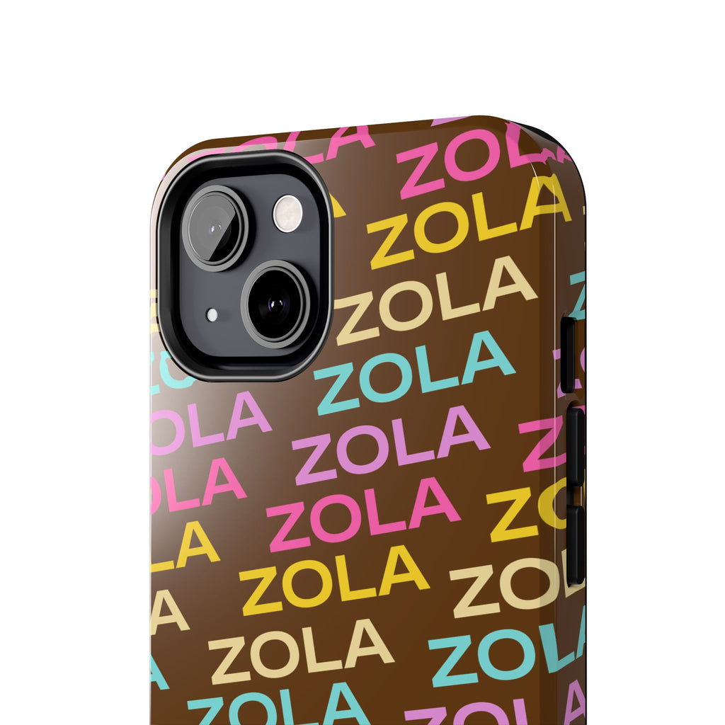 Zola Tough Phone Case (For iPhone, Galaxy & More) - Brown