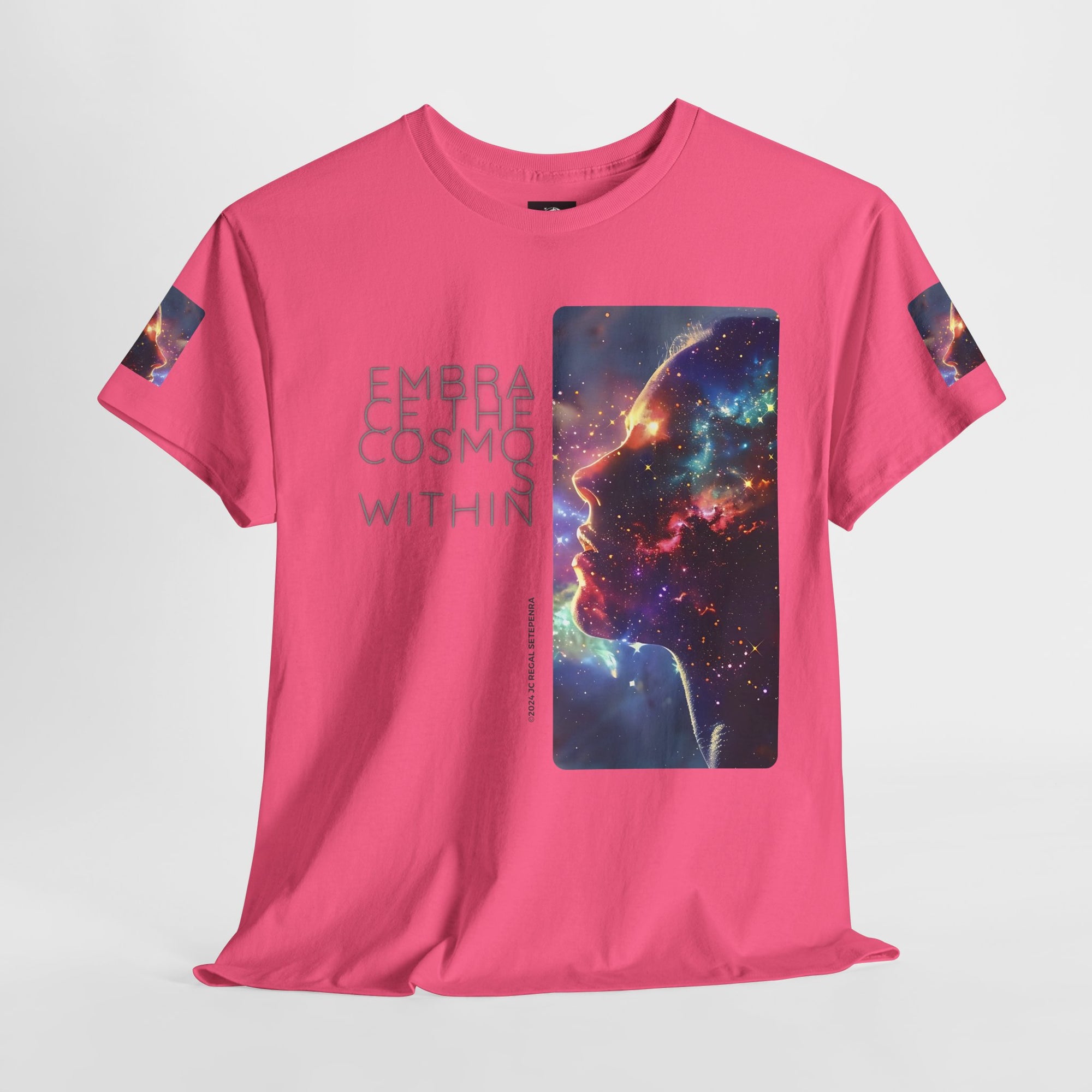 Embrace The Cosmos Within Unisex Heavy Cotton Tee