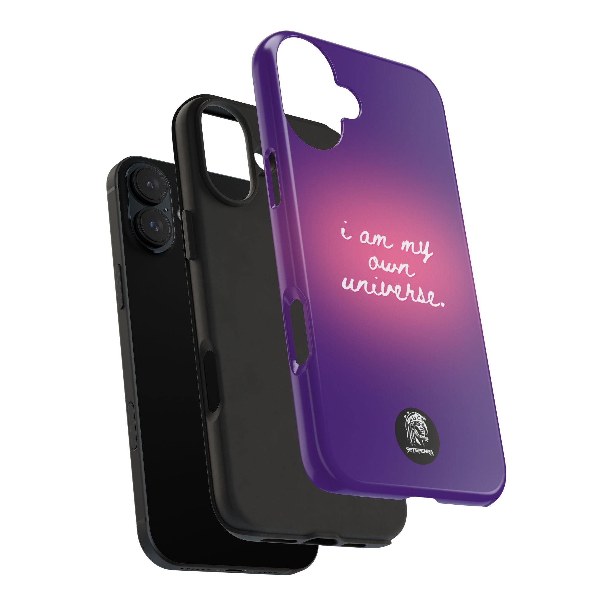 I Am My Own Universe Tough Phone Case (For iPhone, Galaxy & More) - Purple