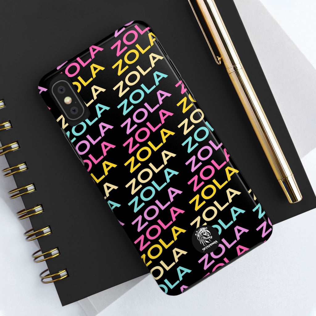 Zola Tough Phone Case (For iPhone, Galaxy & More) - Black