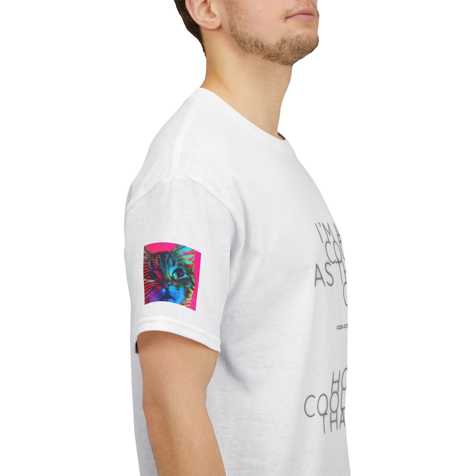 Cool Cat (Whiskers 2) Unisex Heavy Cotton Tee