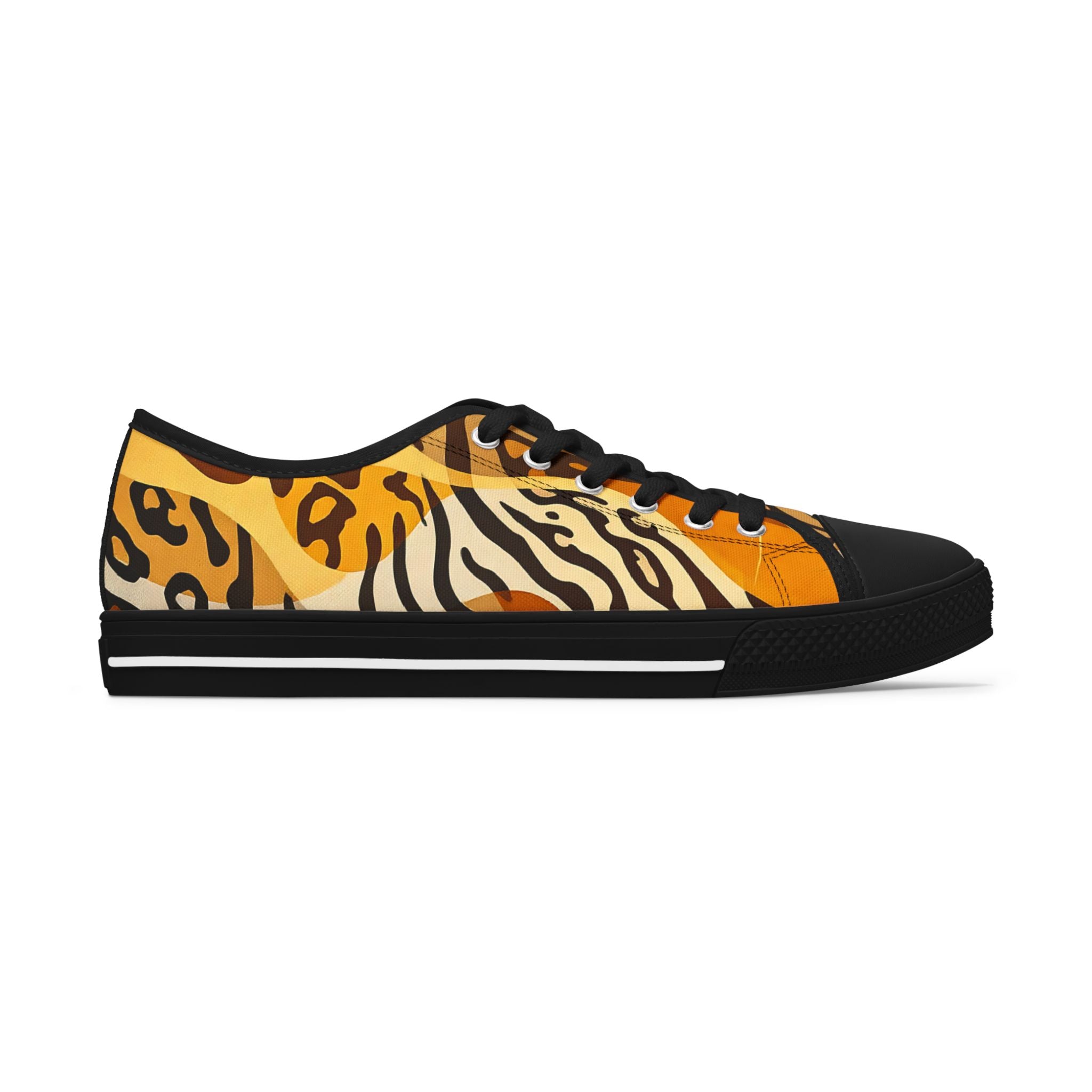 Afrikana Wildskin Women's Low Top Sneakers SETEPENRA Shoes.
