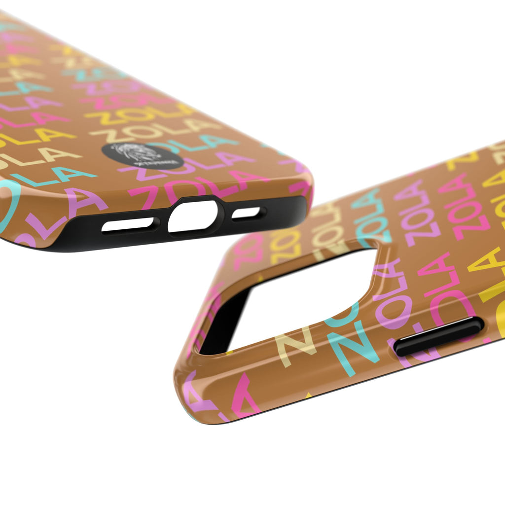 Zola Tough Phone Case (For iPhone, Galaxy & More) - Light Brown
