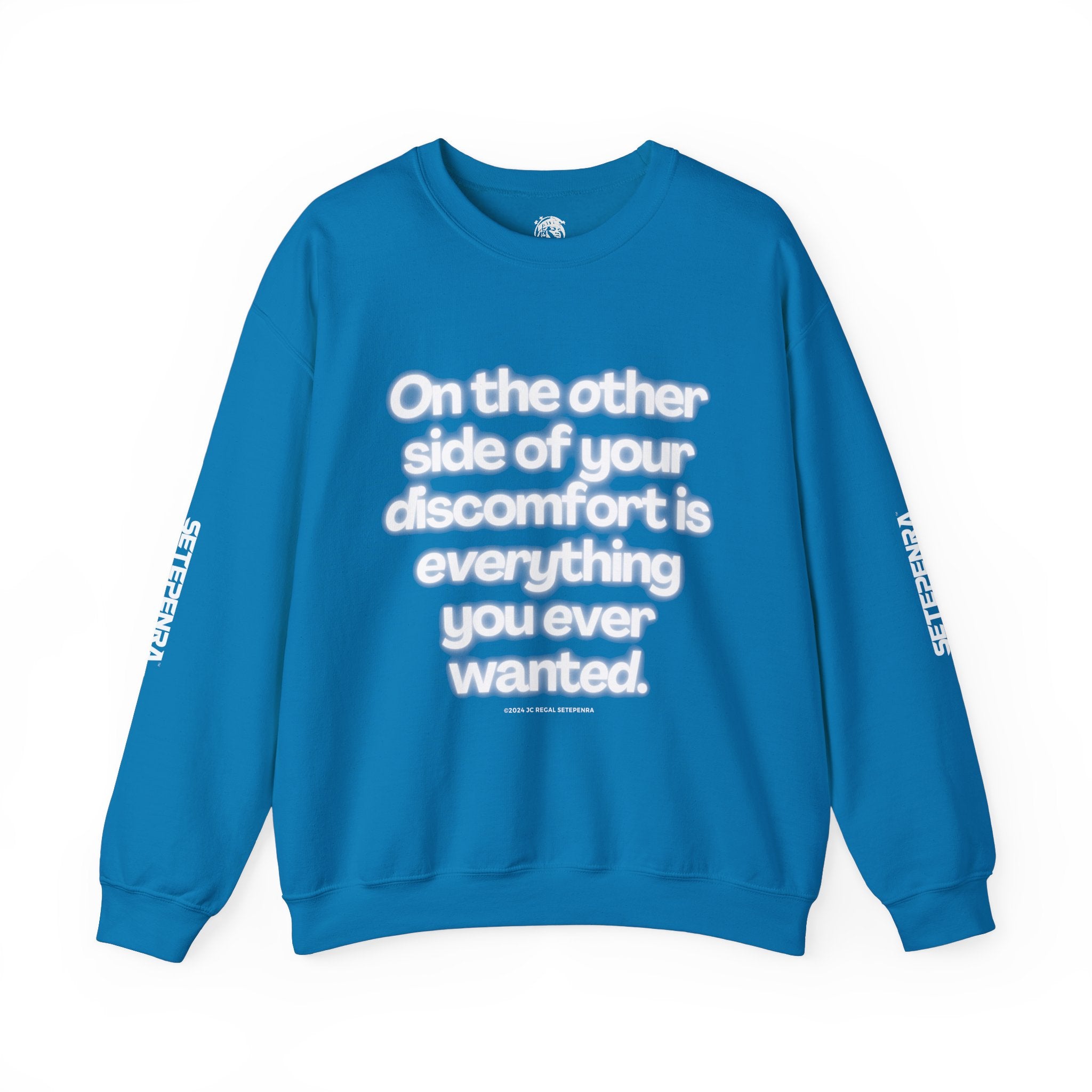 On The Other Side Unisex Heavy Blend™ Crewneck Sweatshirt SETEPENRA Sweatshirt.